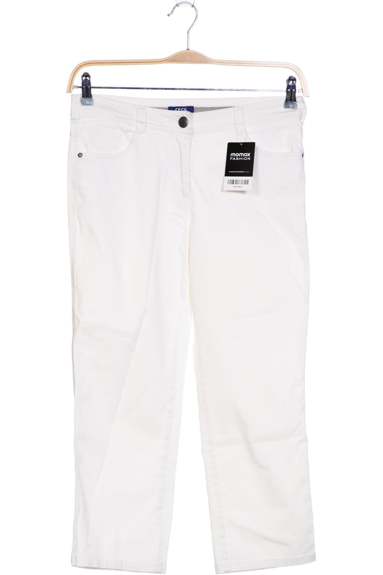 

CECIL Damen Stoffhose, weiß