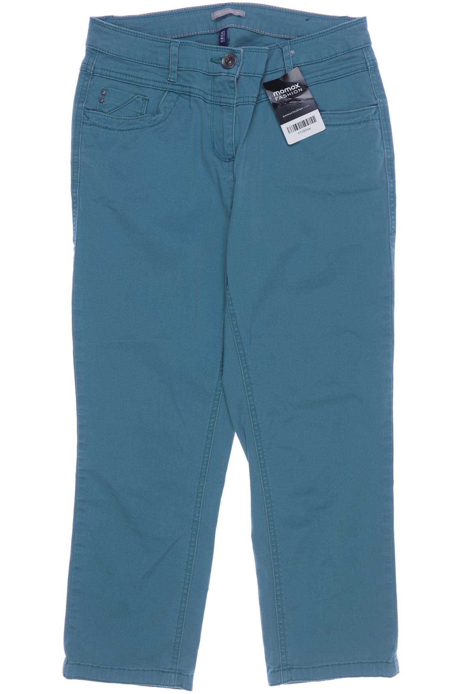 

Cecil Damen Stoffhose, türkis, Gr. 28