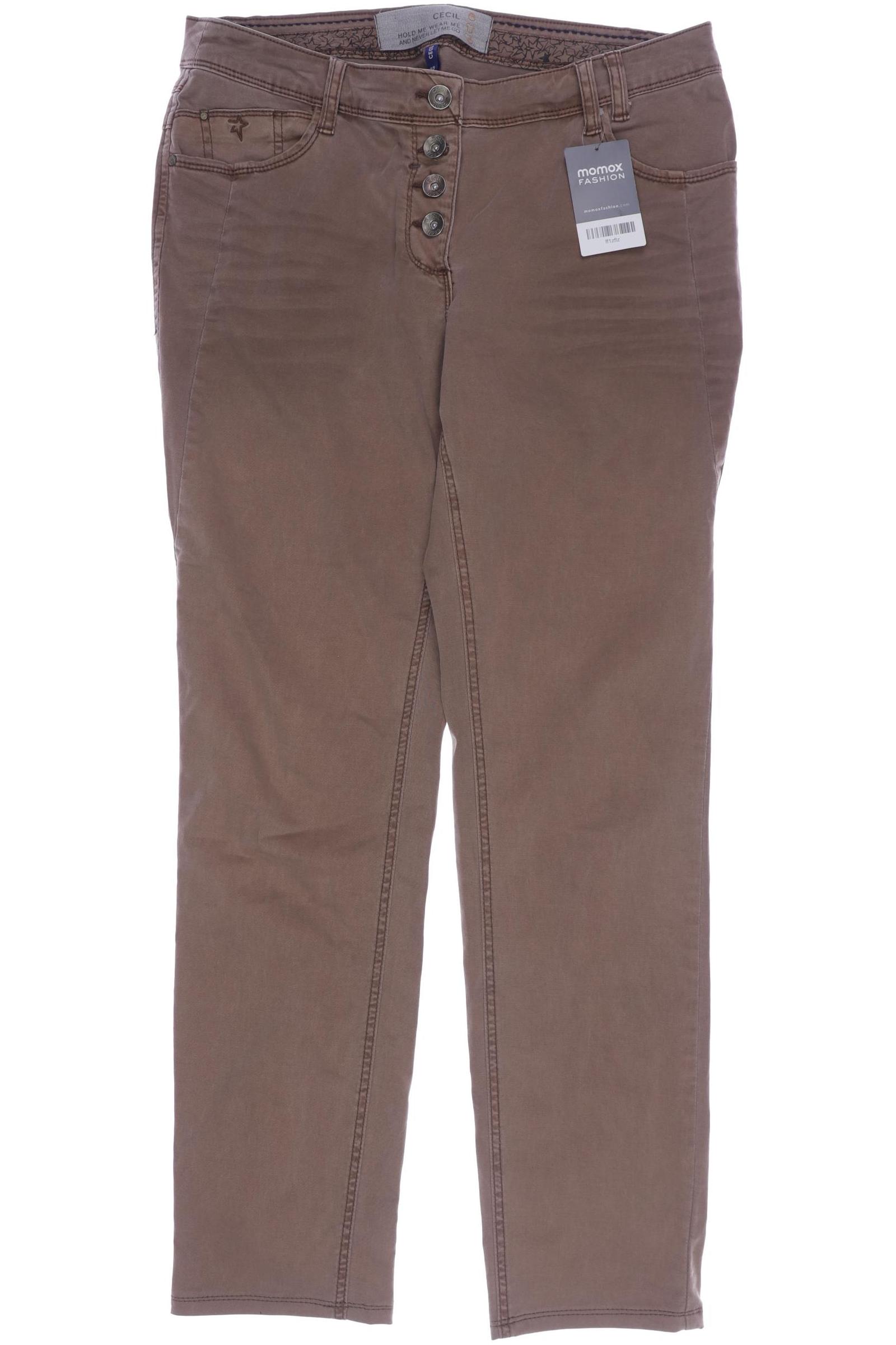 

CECIL Damen Stoffhose, beige