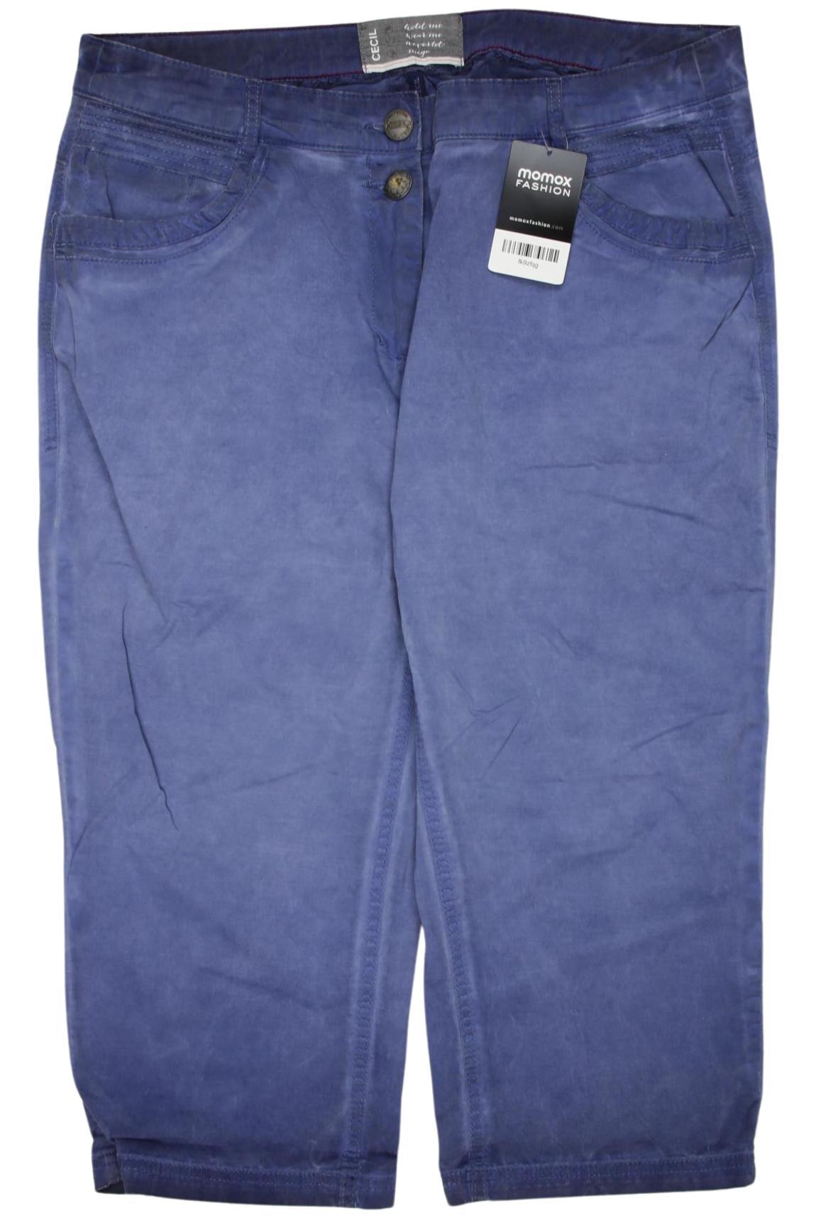 

Cecil Damen Stoffhose, blau, Gr. 34