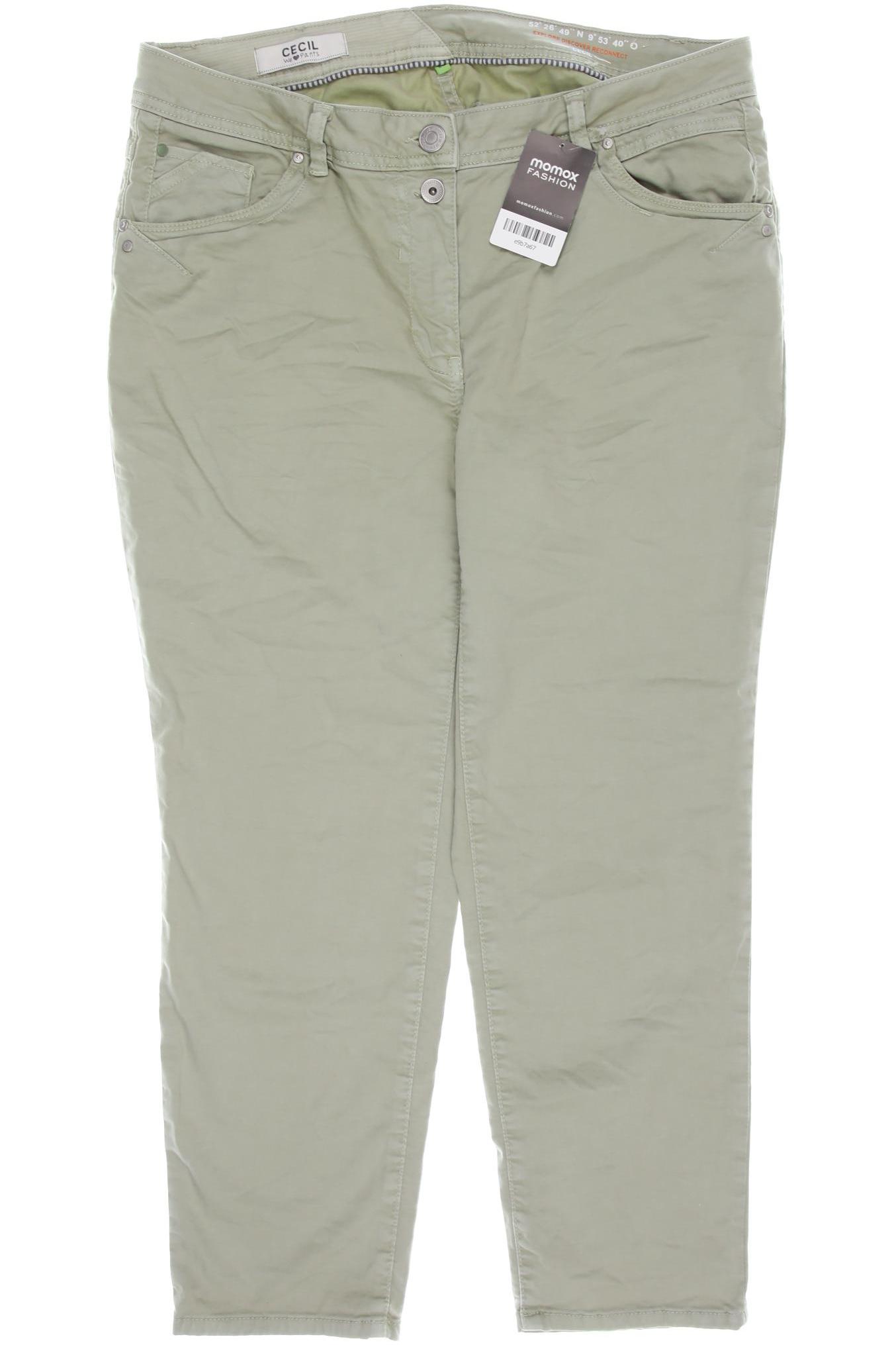 

Cecil Damen Stoffhose, hellgrün, Gr. 34