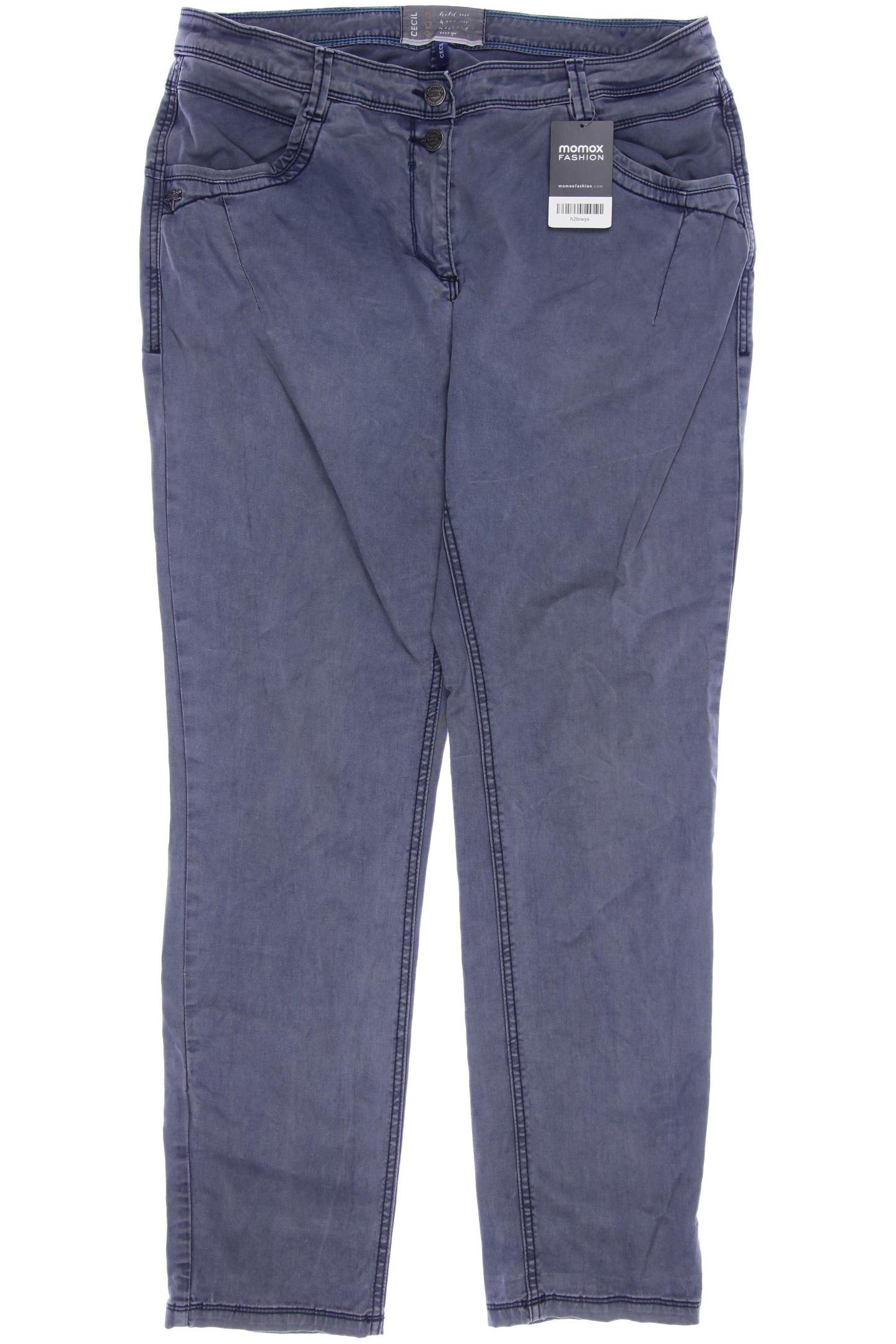 

Cecil Damen Stoffhose, blau, Gr. 42