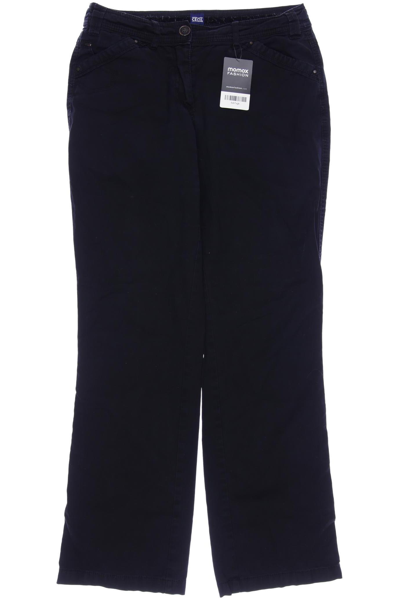 

CECIL Damen Stoffhose, marineblau