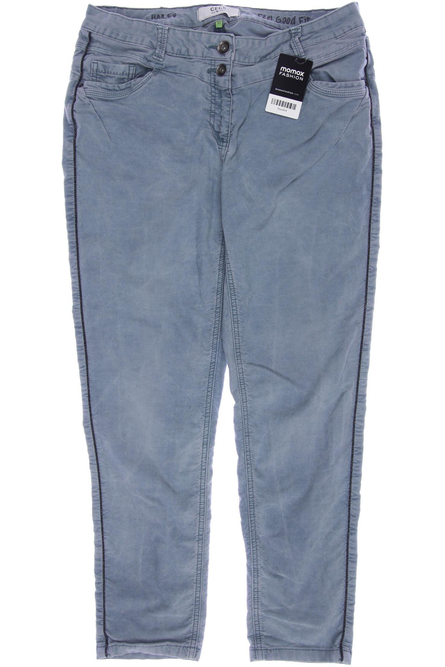 

CECIL Damen Stoffhose, blau