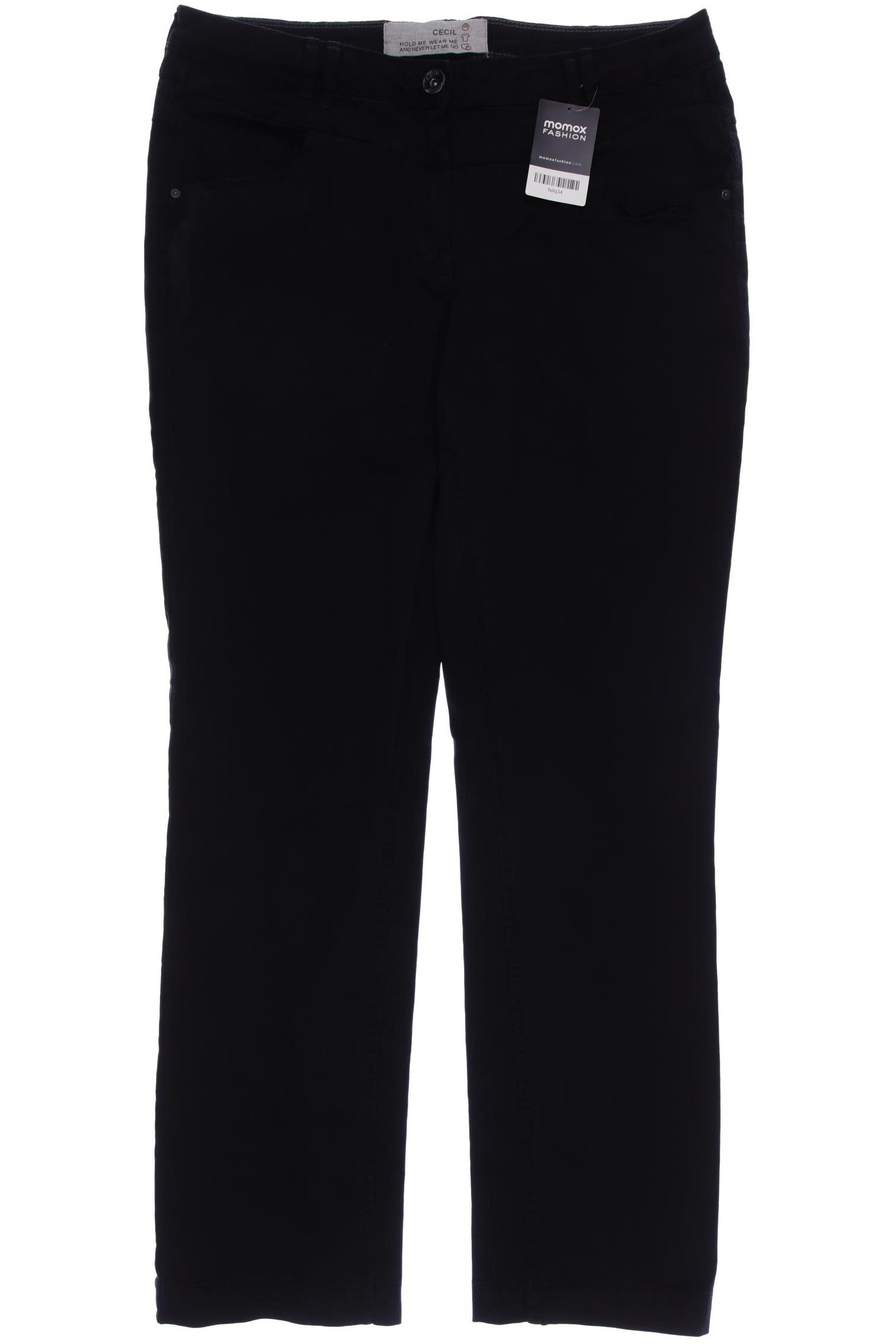 

Cecil Damen Stoffhose, schwarz, Gr. 44