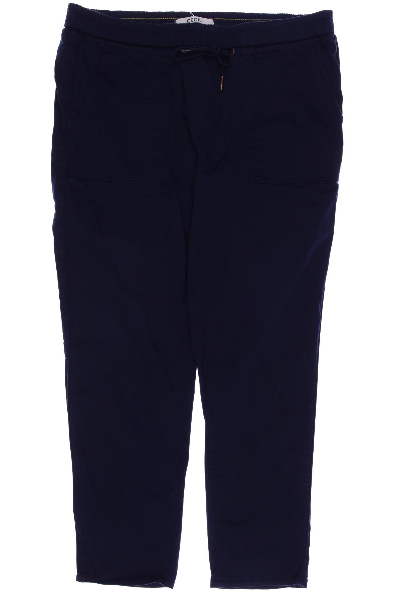 

CECIL Damen Stoffhose, marineblau