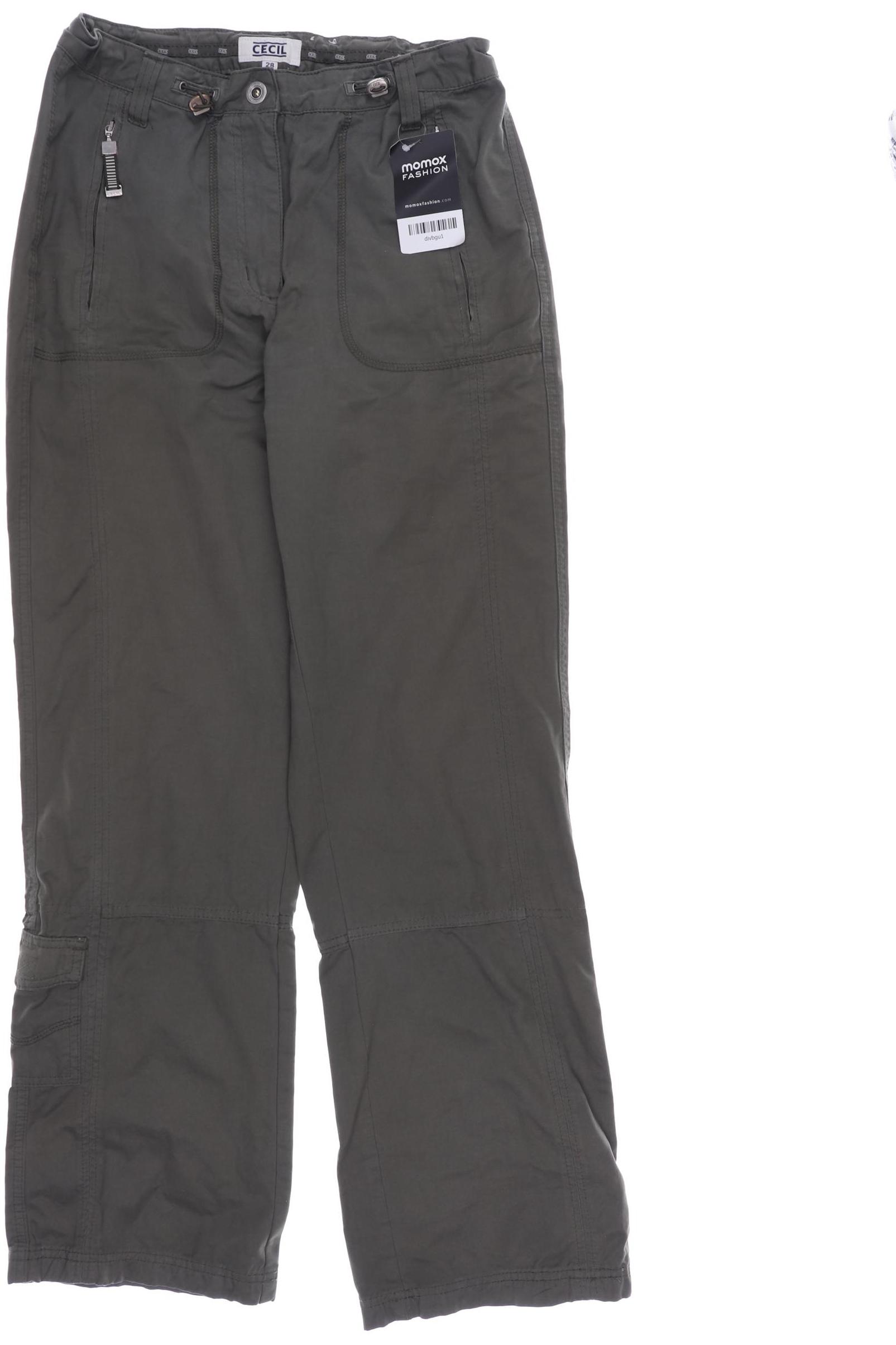 

CECIL Damen Stoffhose, grün