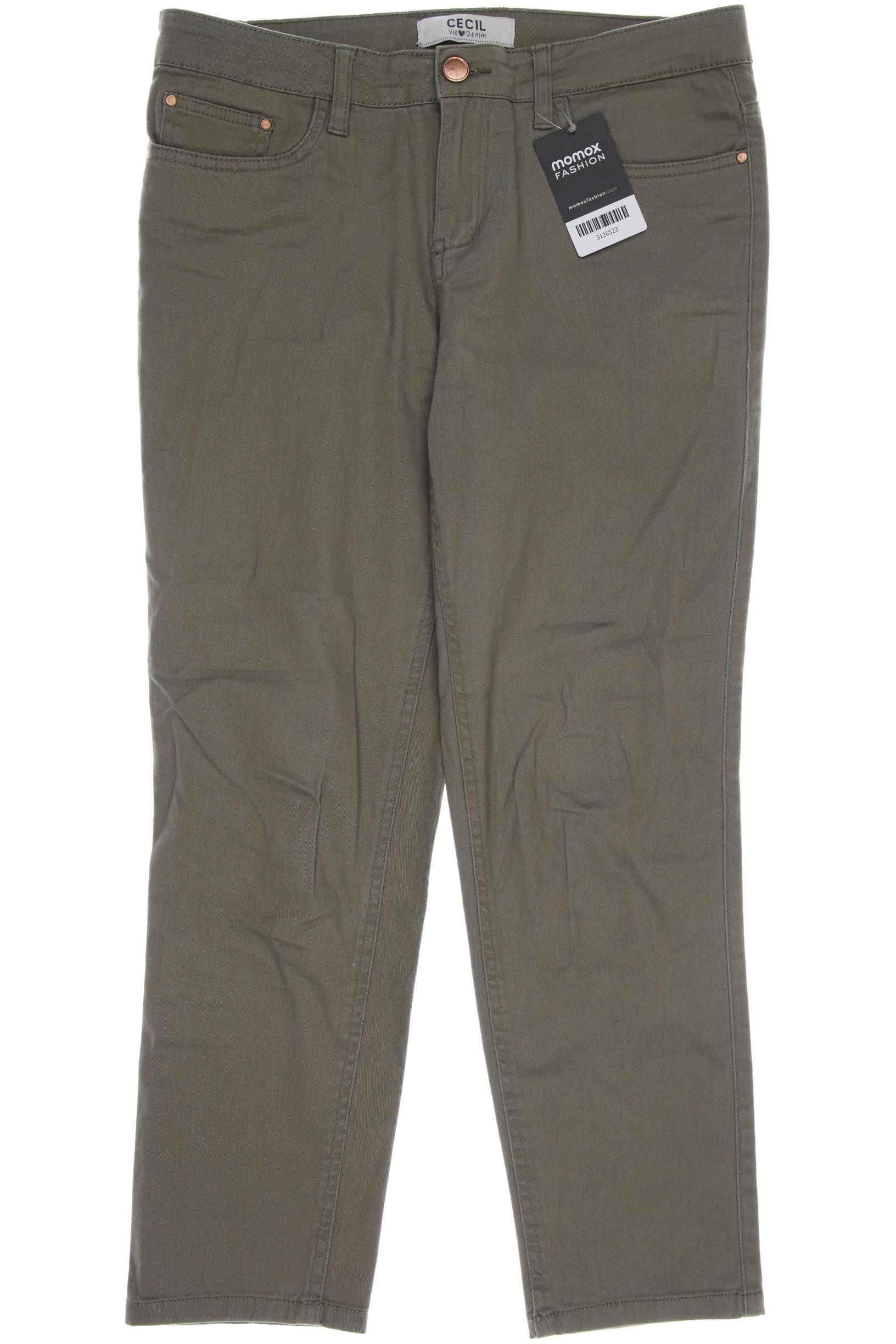 

Cecil Damen Stoffhose, grün, Gr. 34