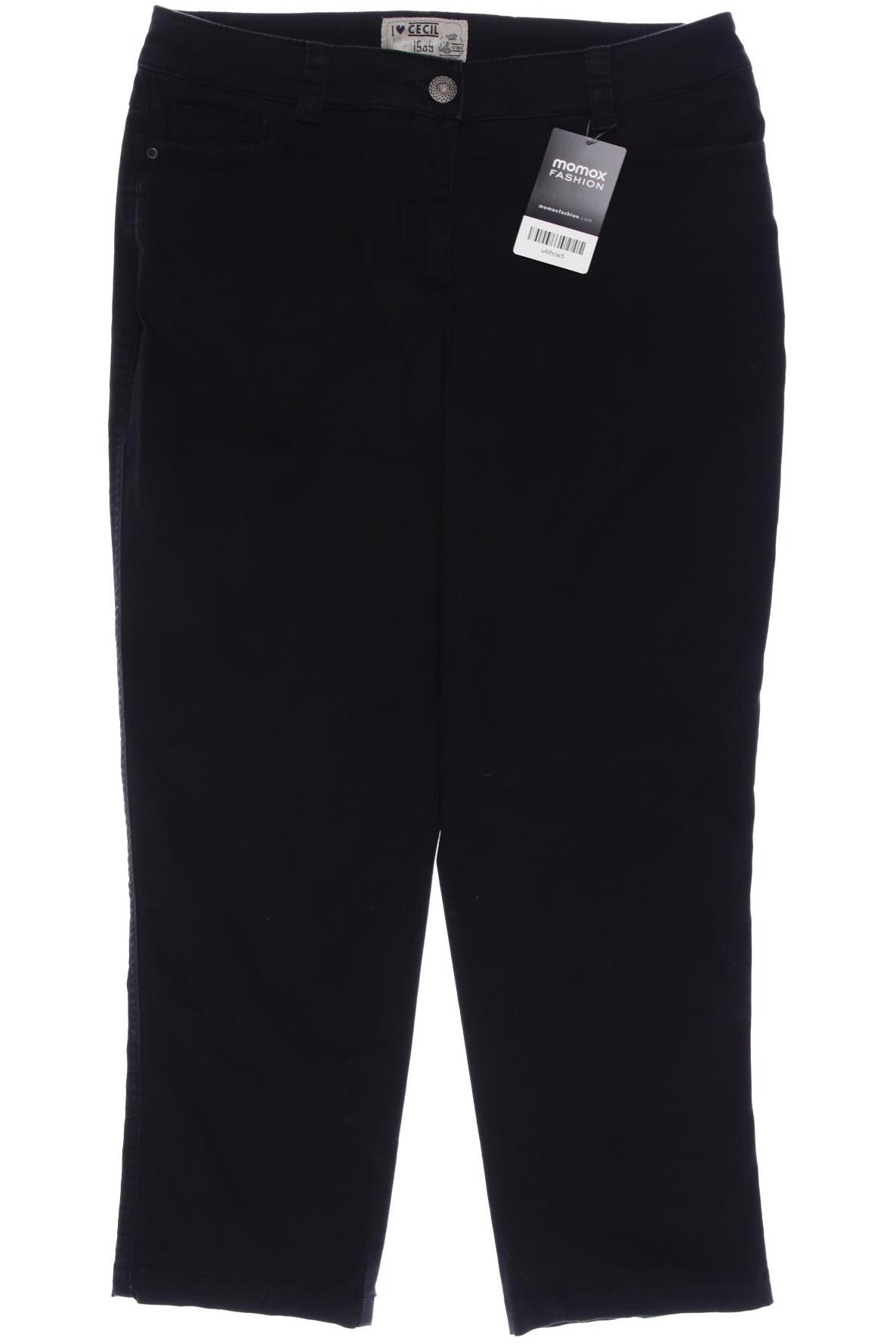 

Cecil Damen Stoffhose, schwarz, Gr. 40