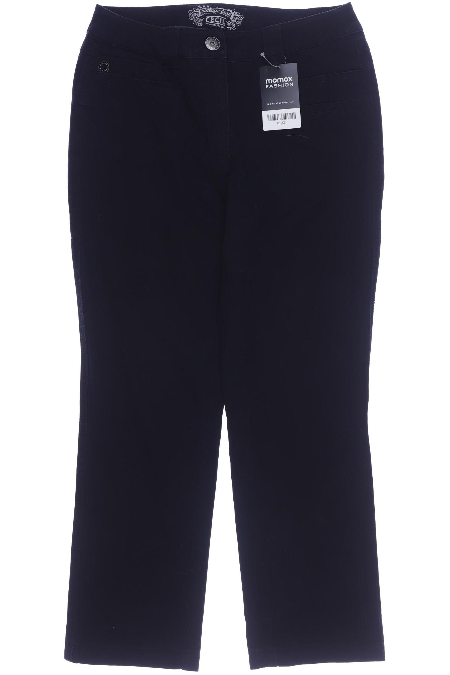 

Cecil Damen Stoffhose, schwarz, Gr. 28