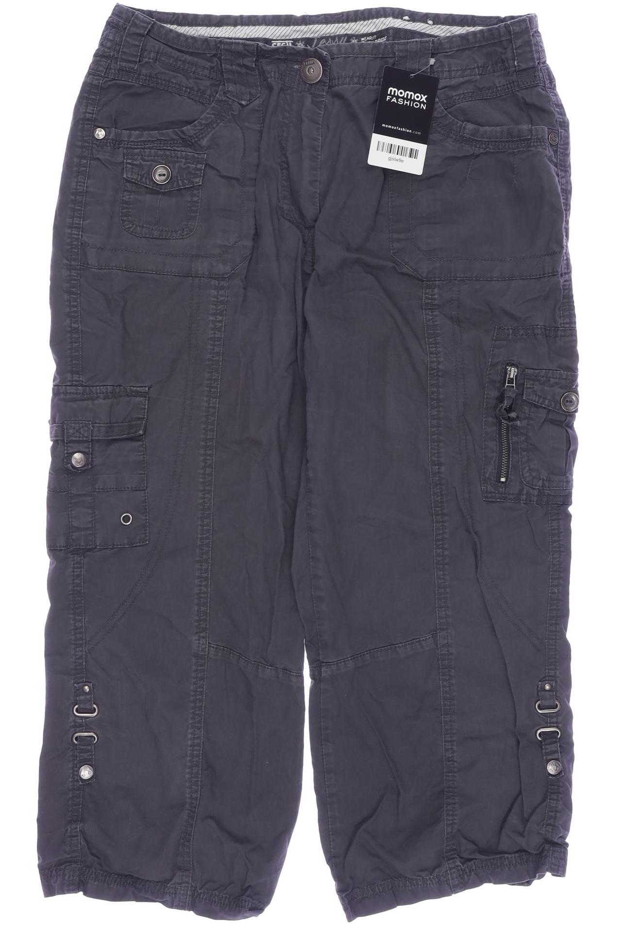 Thumbnail - Cecil Damen Stoffhose, grau, Gr. 31