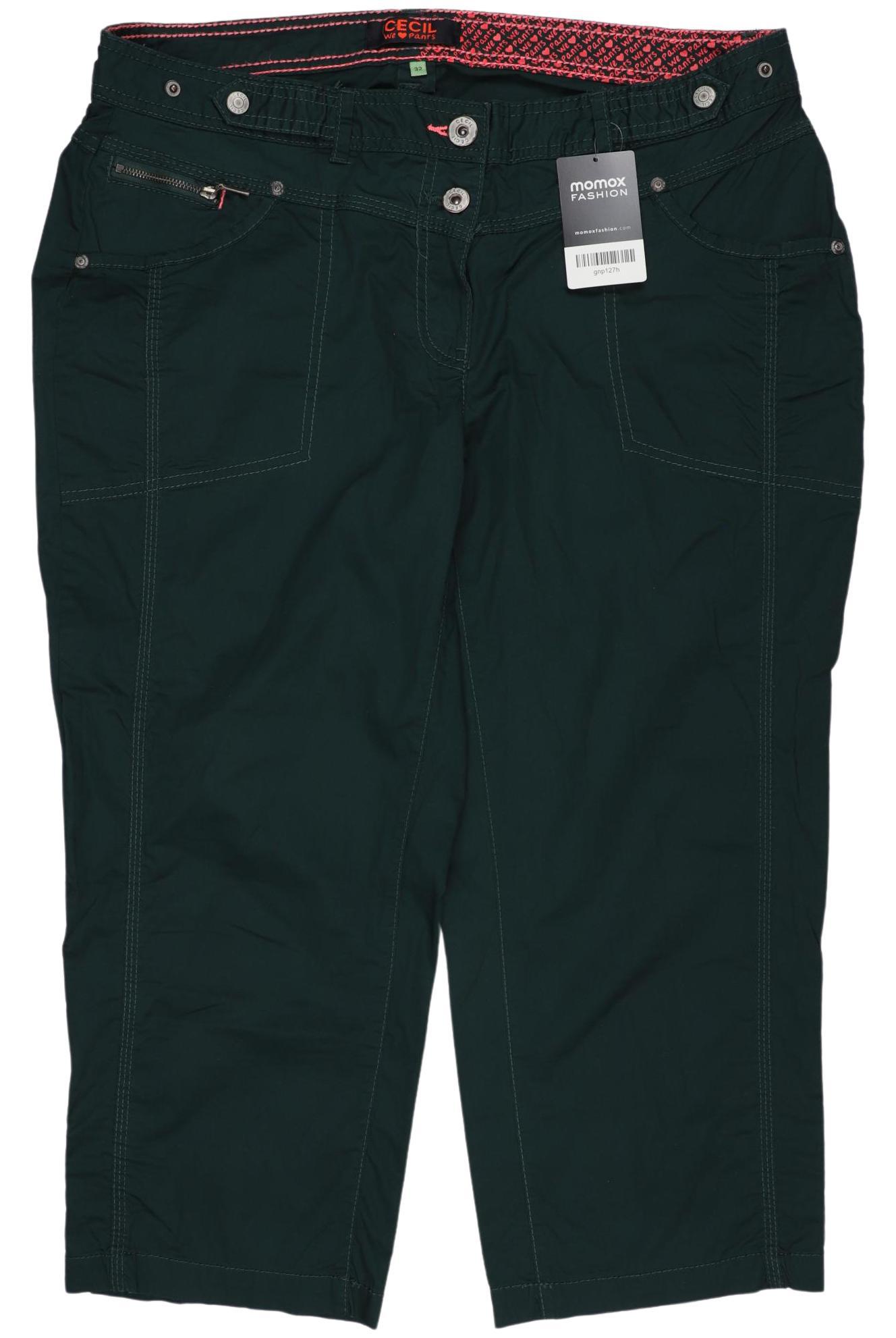

Cecil Damen Stoffhose, grün, Gr. 42