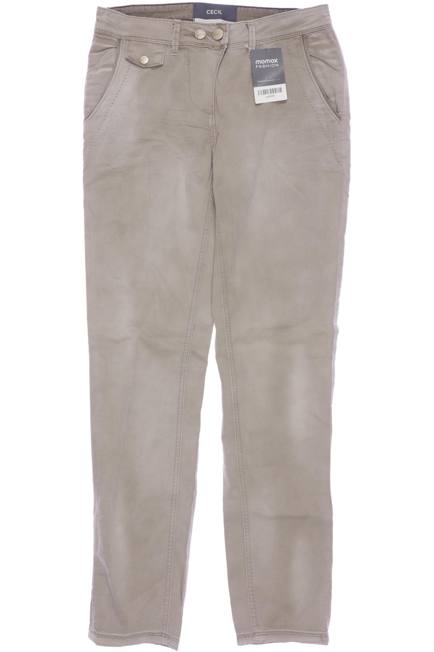 

Cecil Damen Stoffhose, beige, Gr. 25