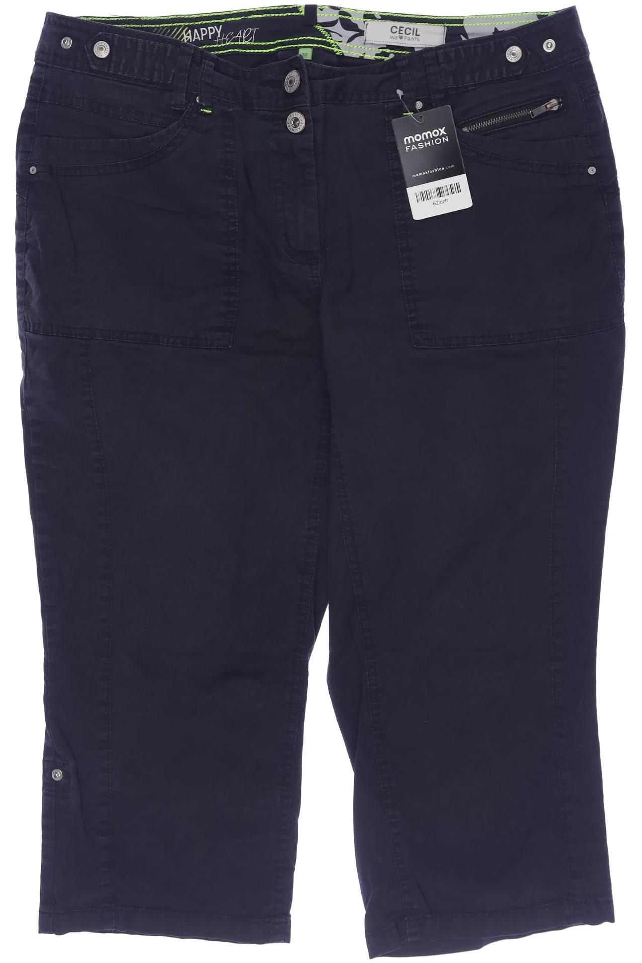 

Cecil Damen Stoffhose, schwarz, Gr. 32