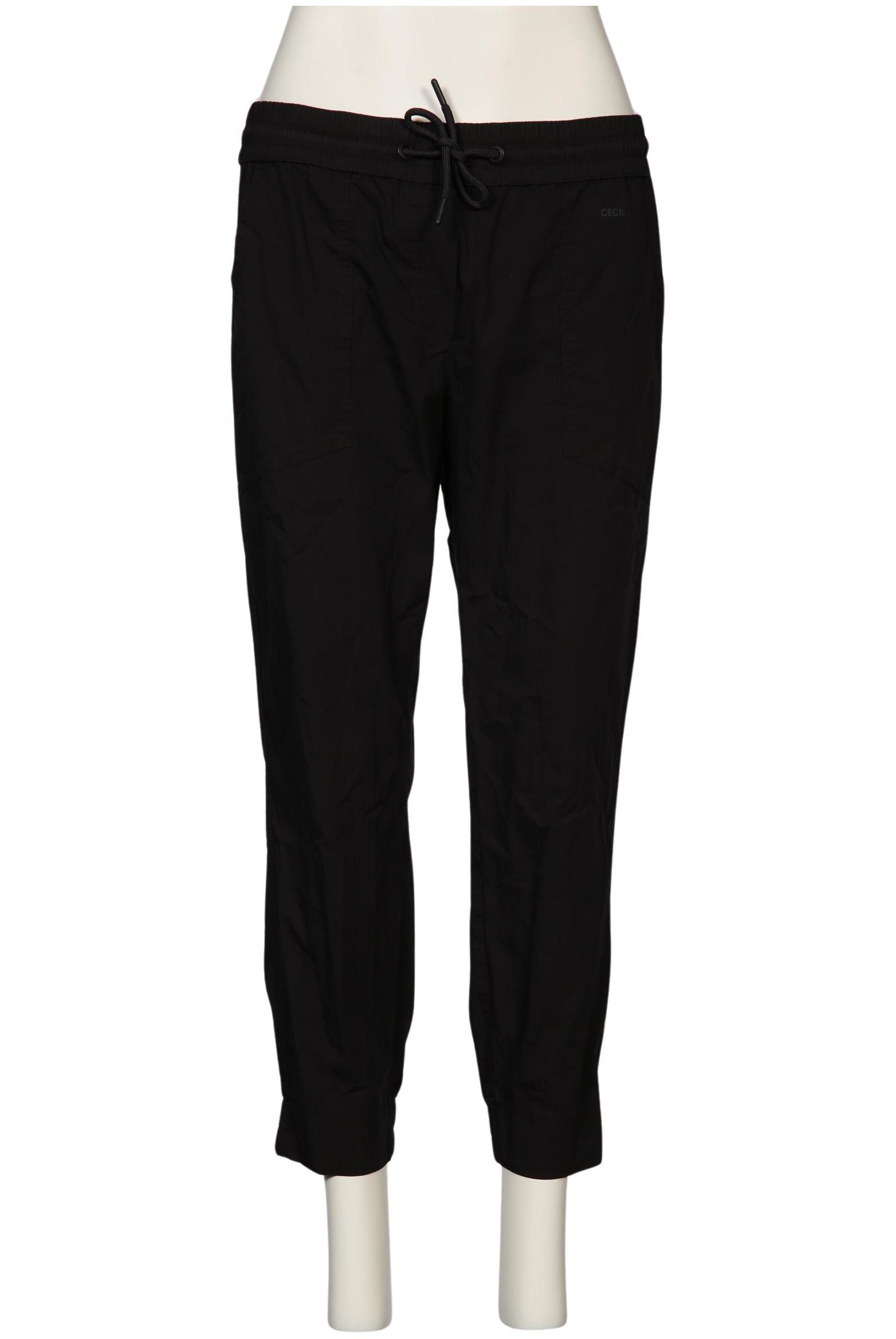 

Cecil Damen Stoffhose, schwarz, Gr. 0