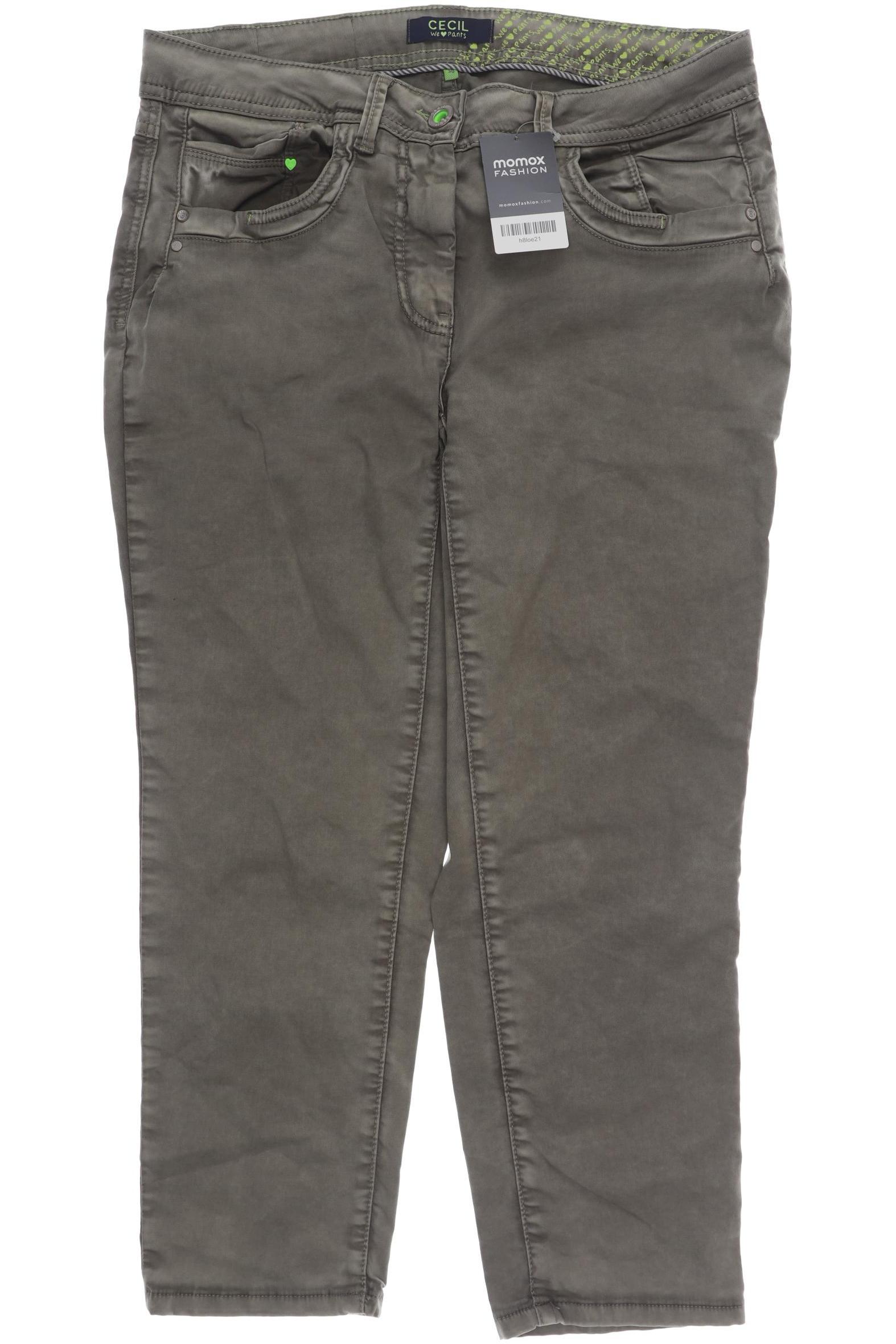 

CECIL Damen Stoffhose, grün