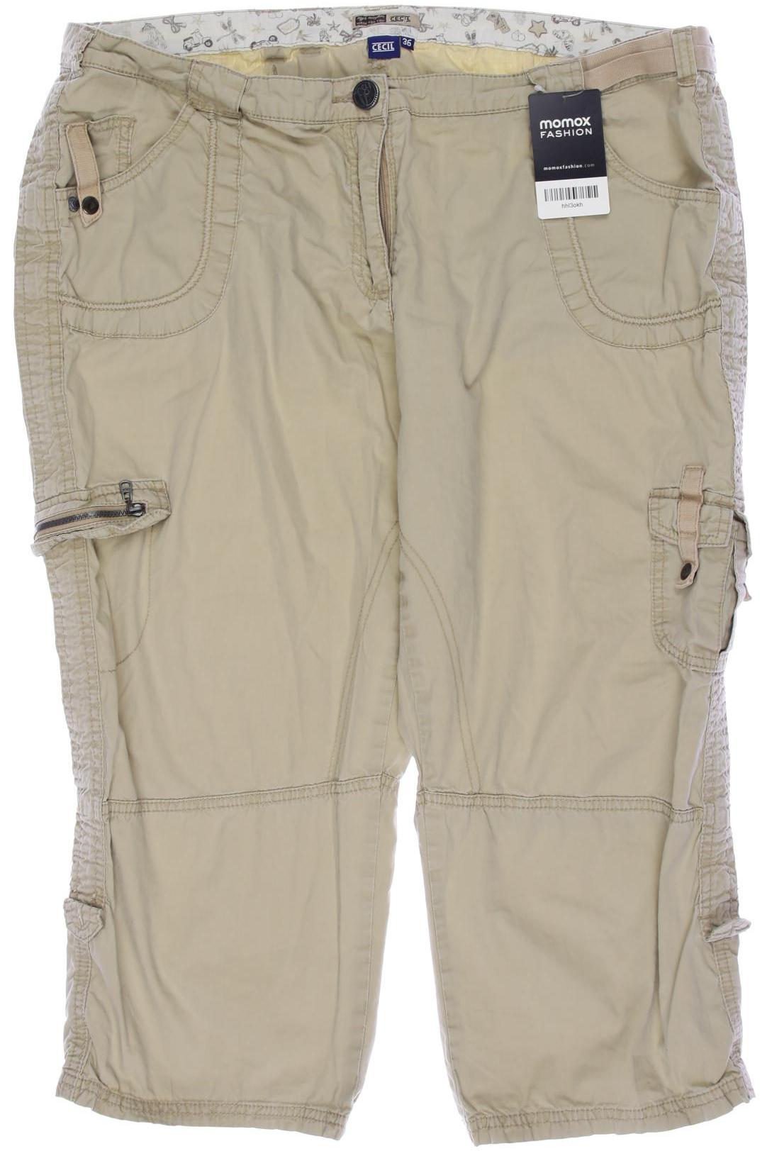 

Cecil Damen Stoffhose, beige, Gr. 48