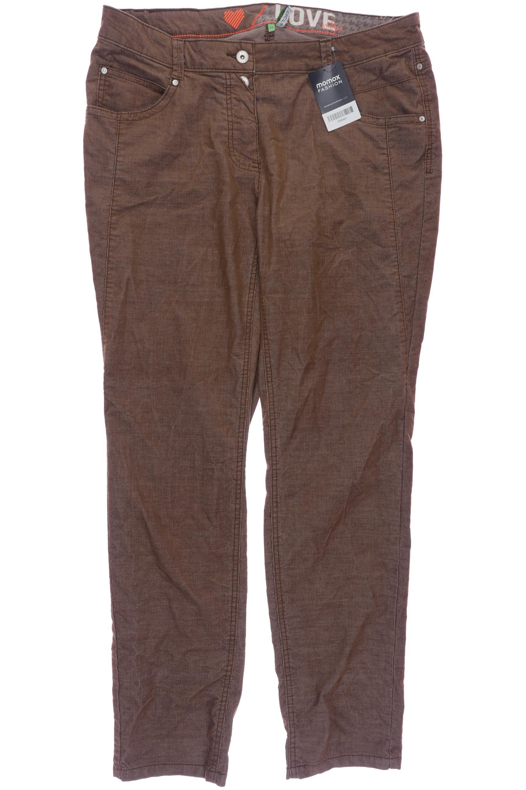 

Cecil Damen Stoffhose, braun, Gr. 33