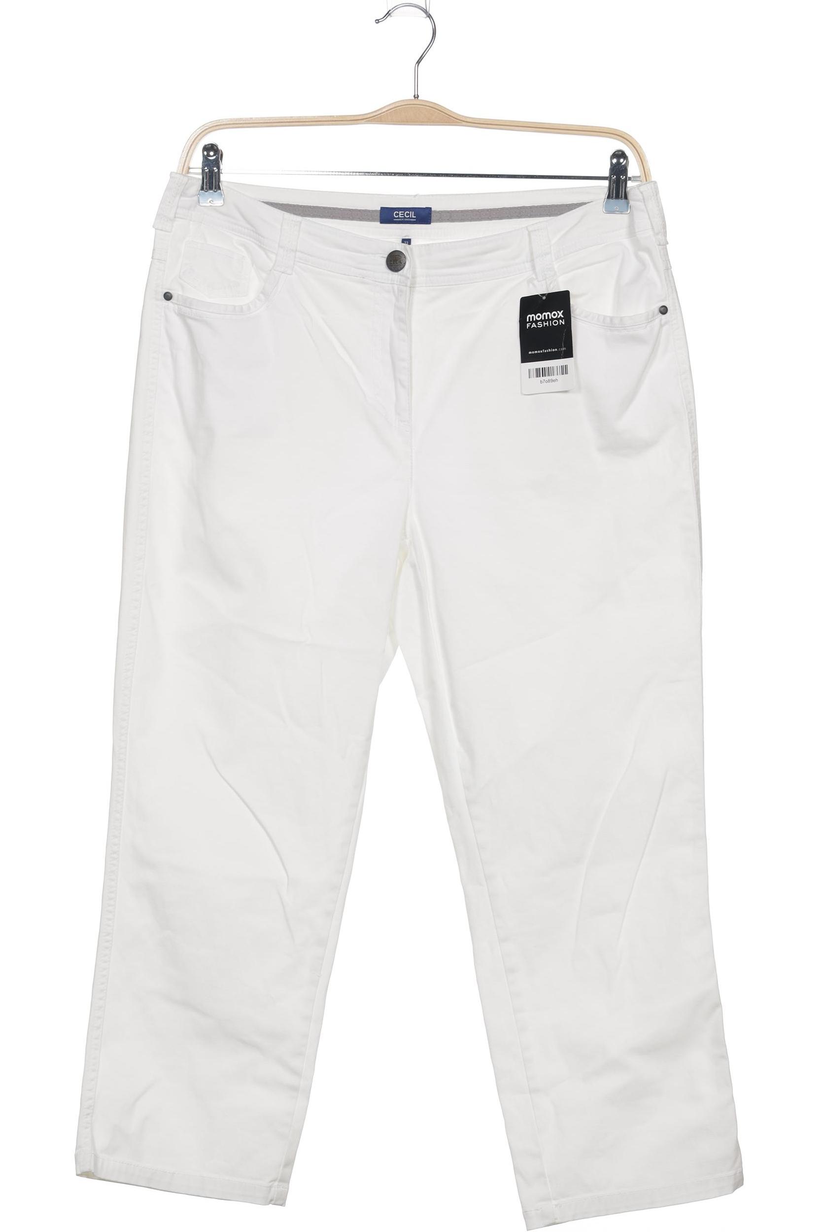 

Cecil Damen Stoffhose, weiß, Gr. 44