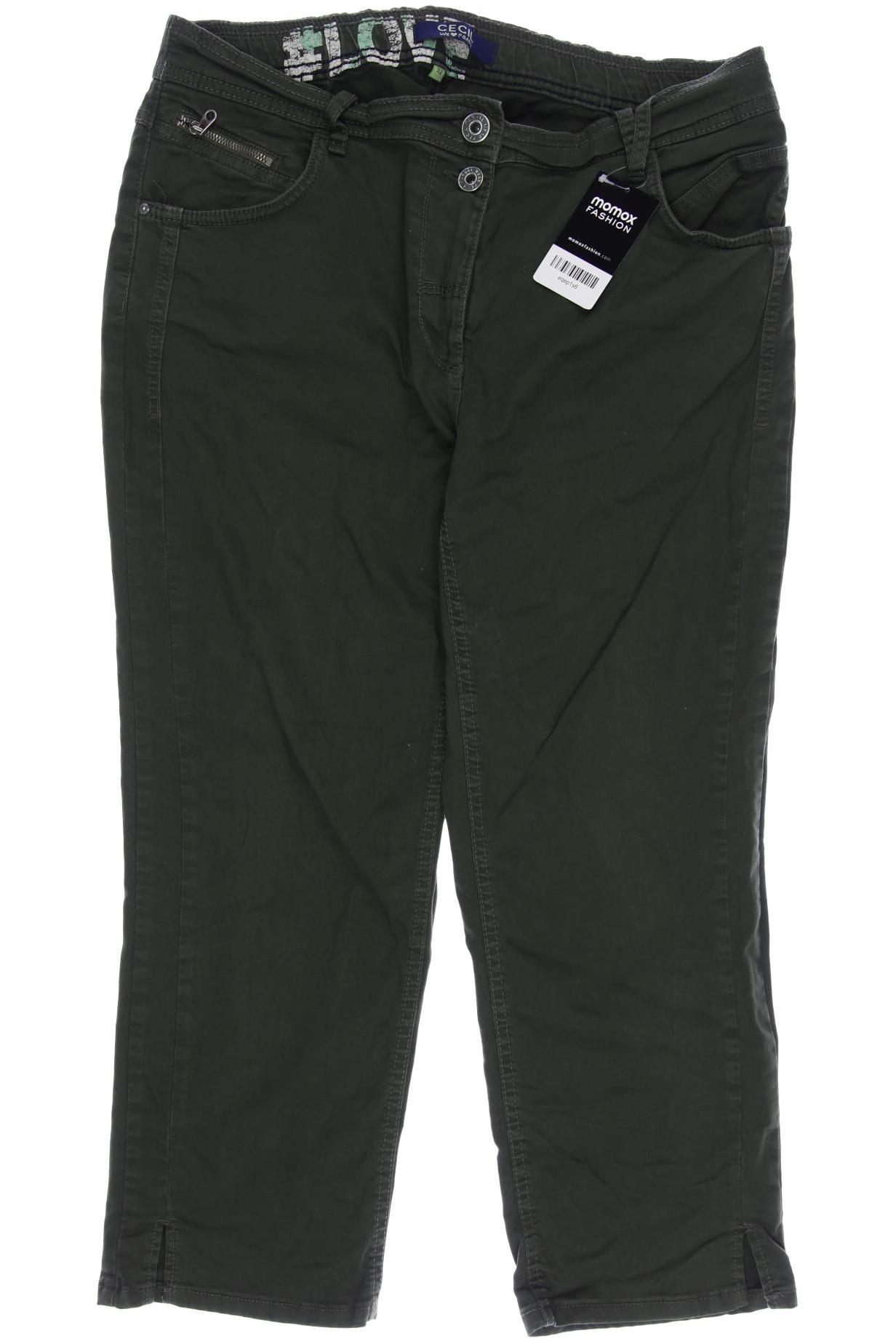 

Cecil Damen Stoffhose, grün, Gr. 42