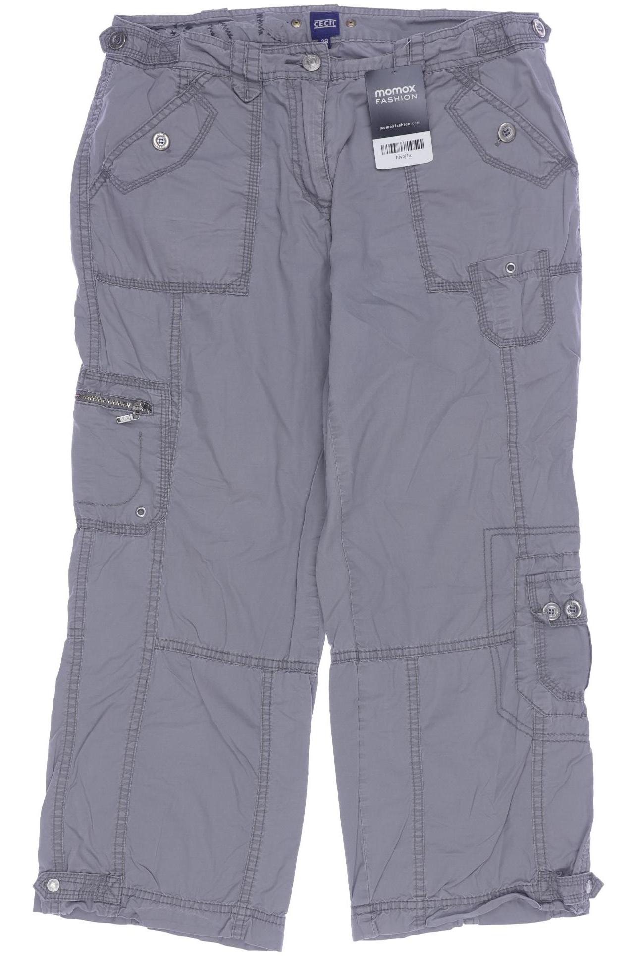 

Cecil Damen Stoffhose, grau, Gr. 29