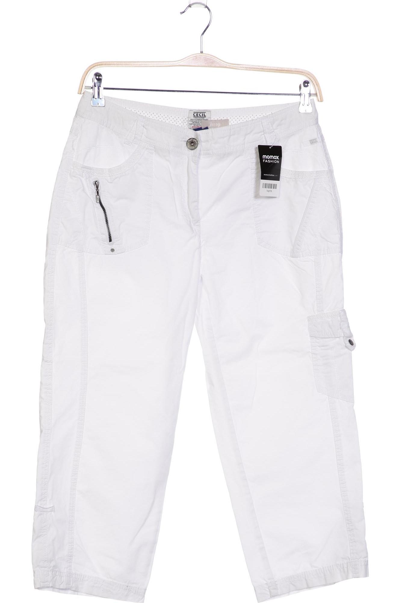 

Cecil Damen Stoffhose, weiß, Gr. 30