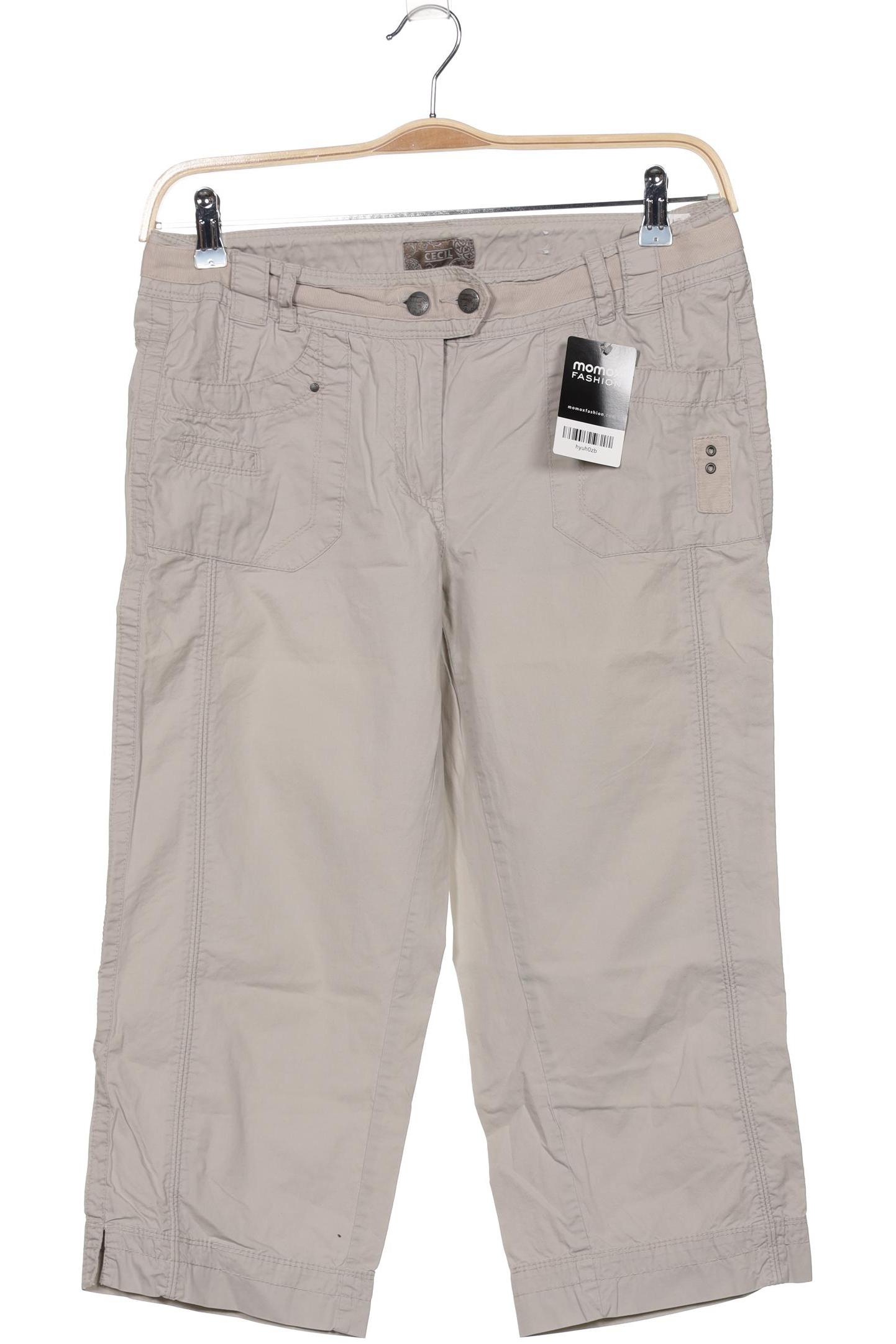 

CECIL Damen Stoffhose, cremeweiß
