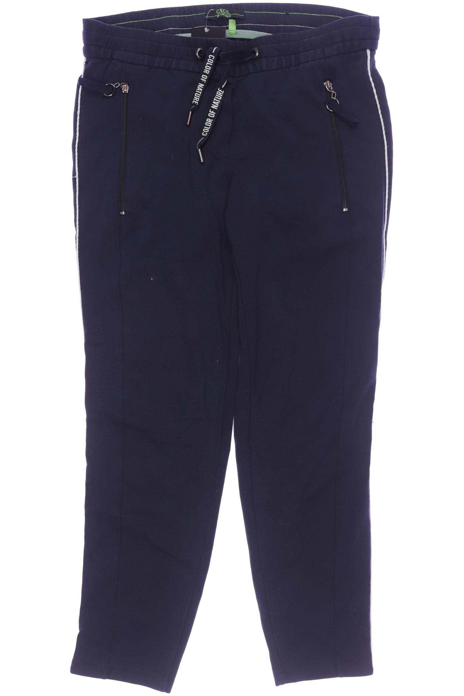 

Cecil Damen Stoffhose, marineblau, Gr. 0