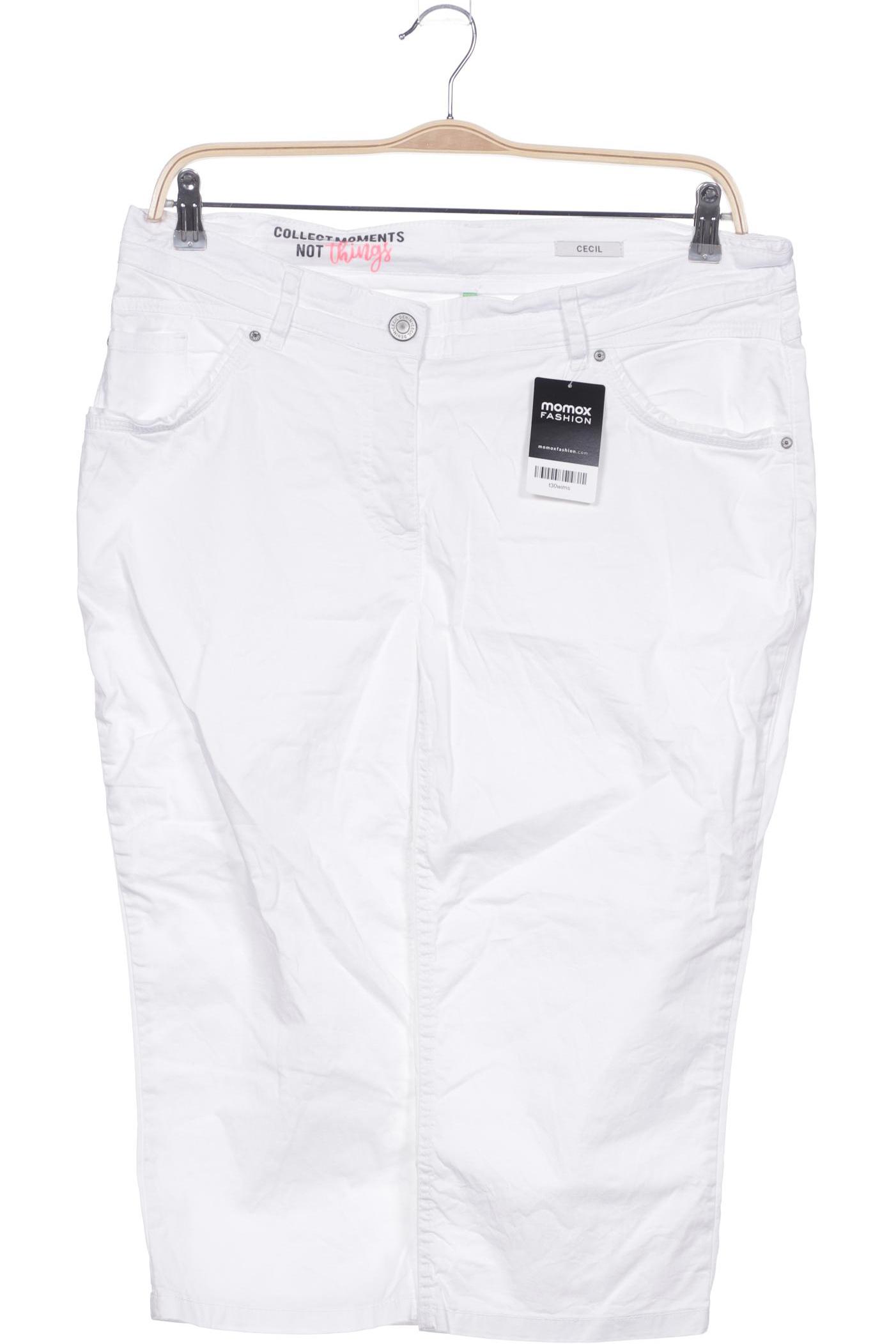 

Cecil Damen Stoffhose, weiß, Gr. 34