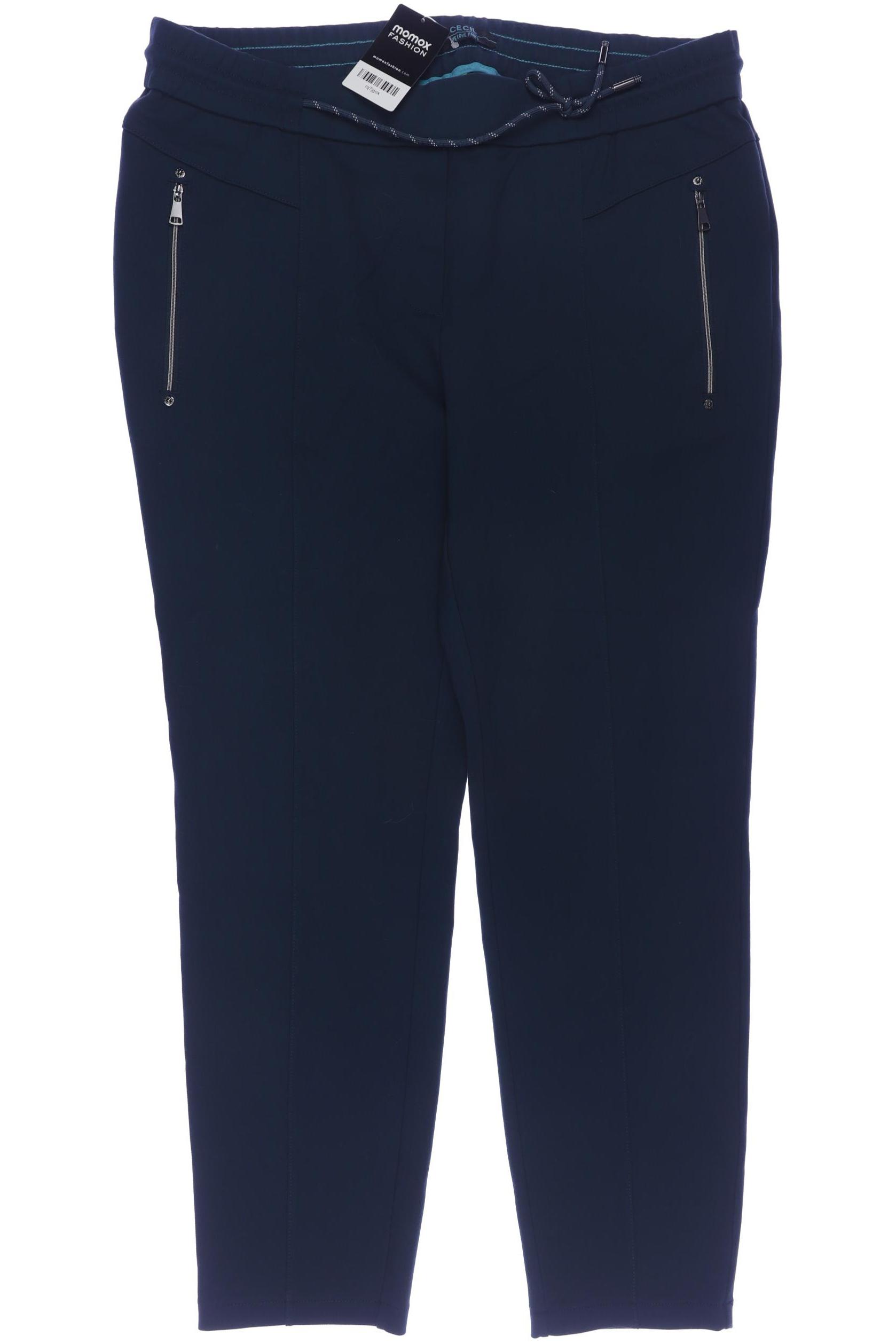 

Cecil Damen Stoffhose, türkis, Gr. 0