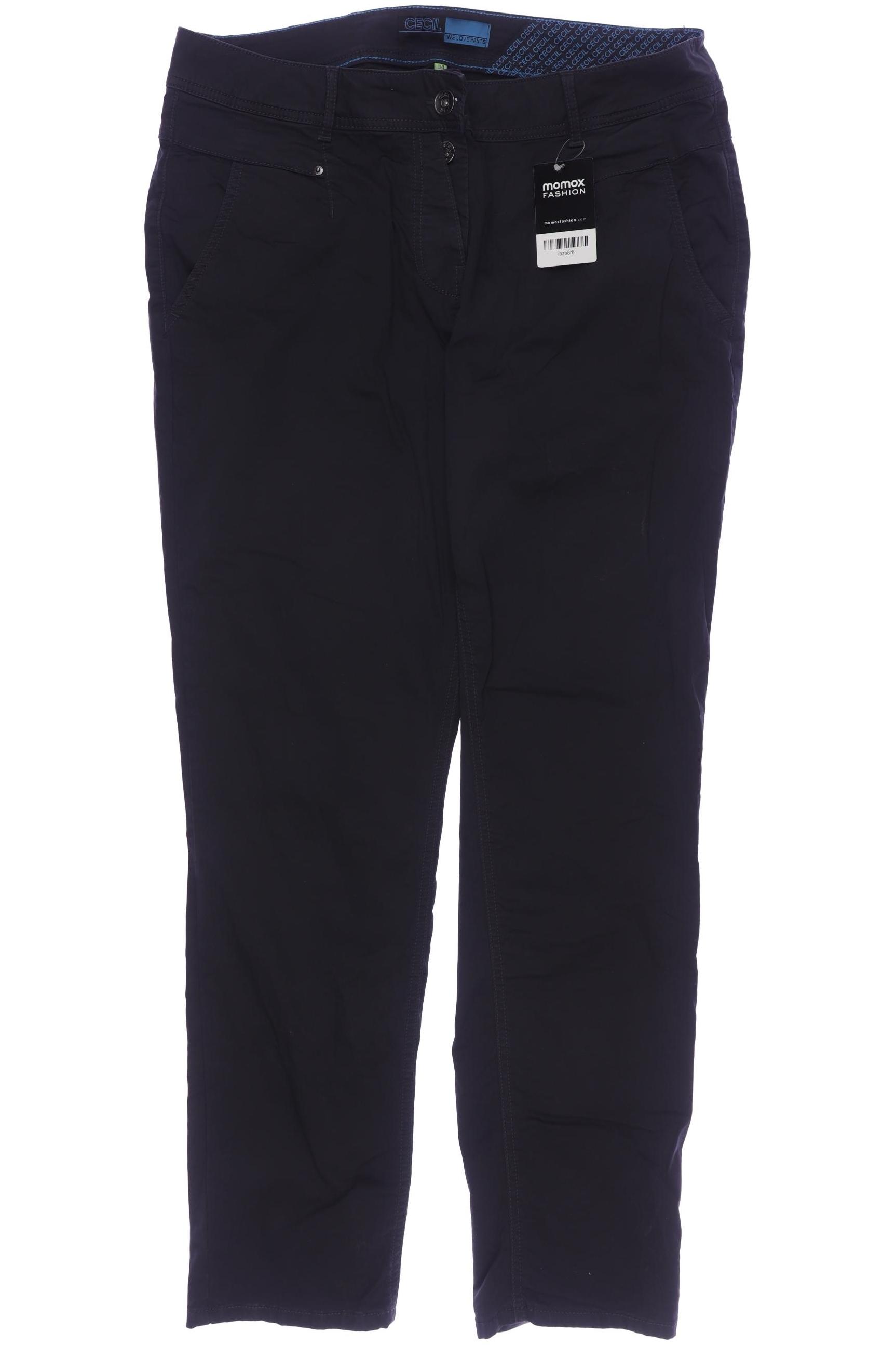 

Cecil Damen Stoffhose, schwarz, Gr. 34