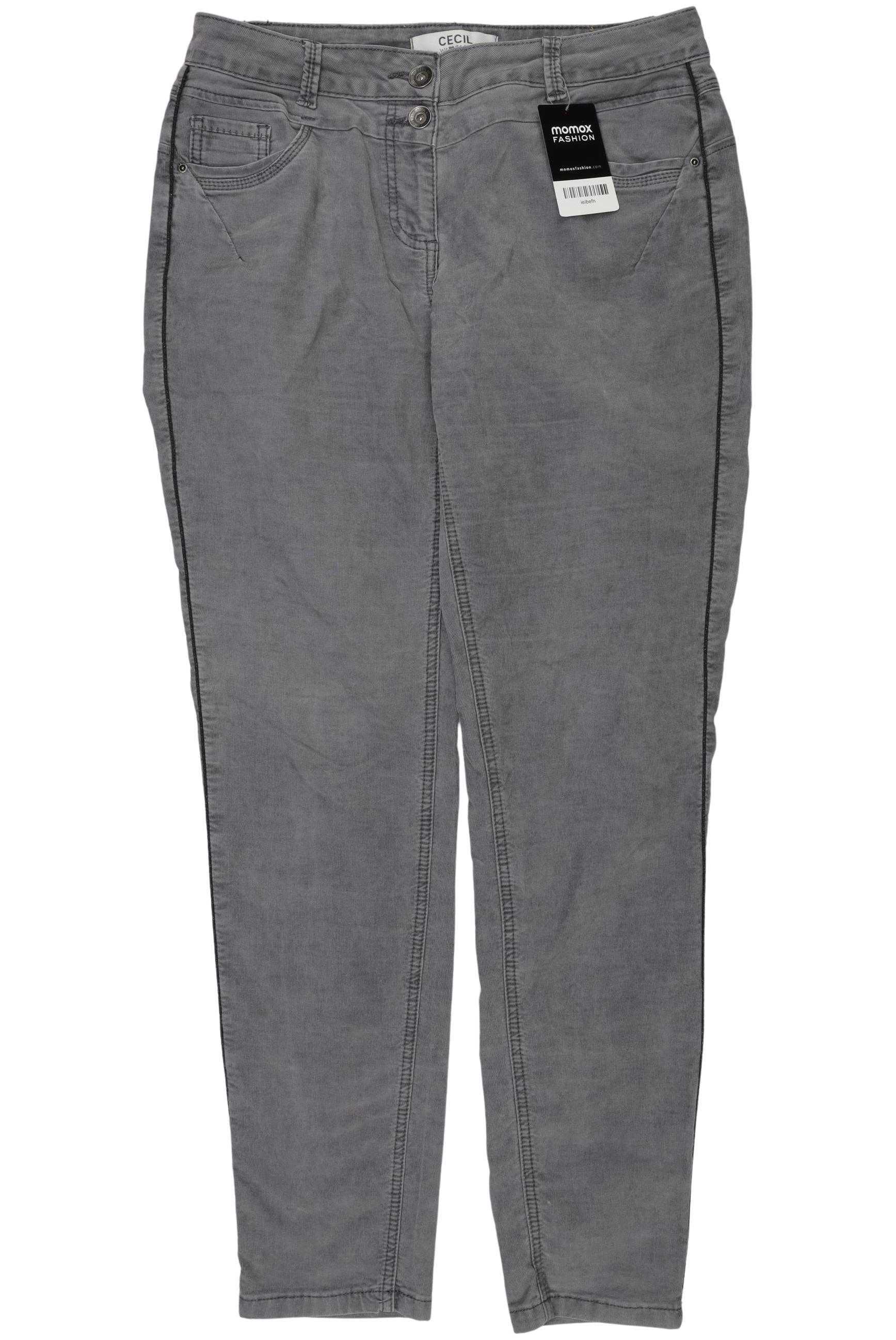 

Cecil Damen Stoffhose, grau, Gr. 28