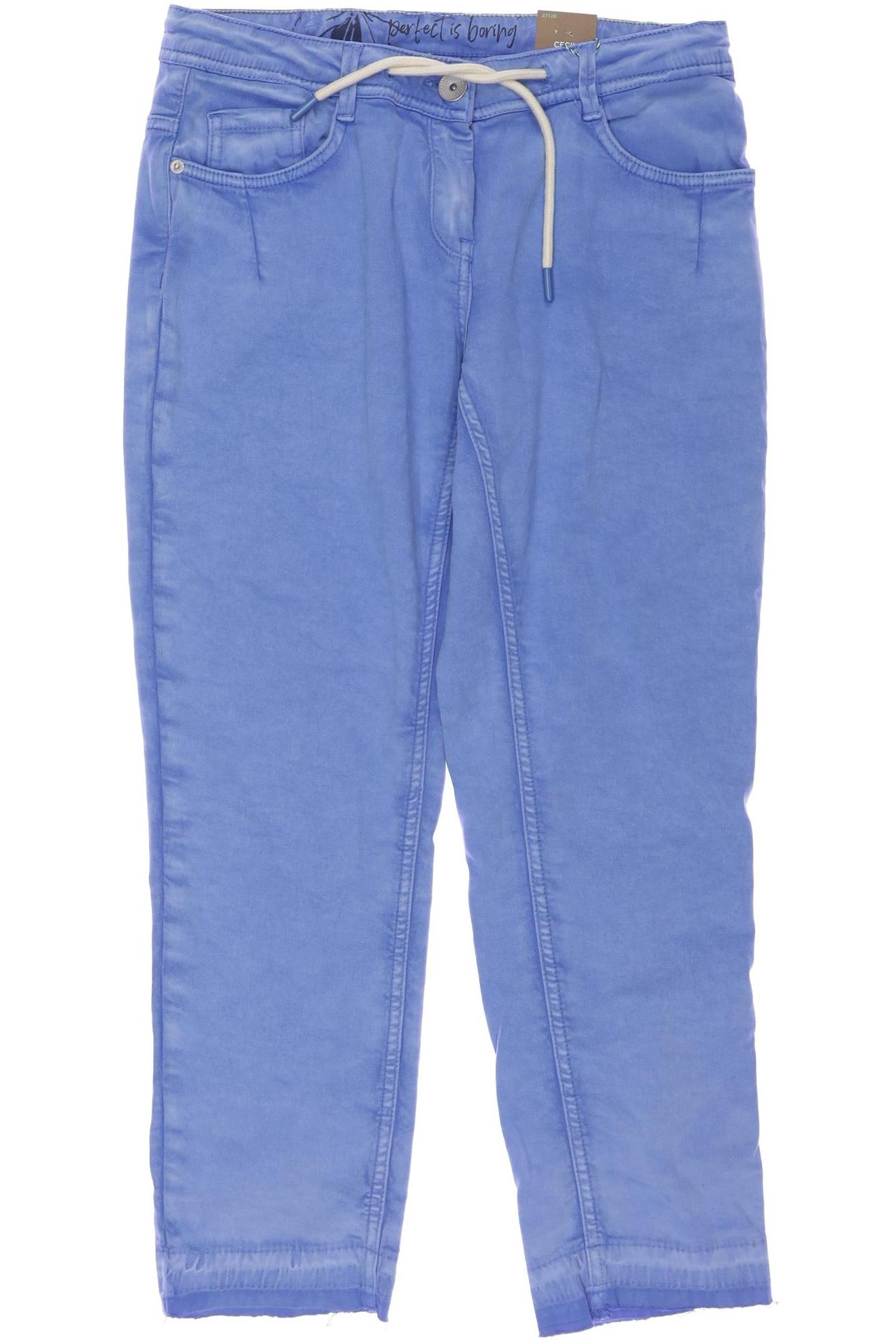 

Cecil Damen Stoffhose, blau, Gr. 27