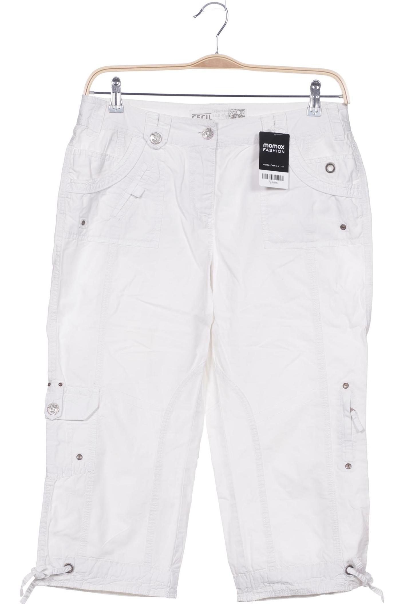 

Cecil Damen Stoffhose, weiß, Gr. 30