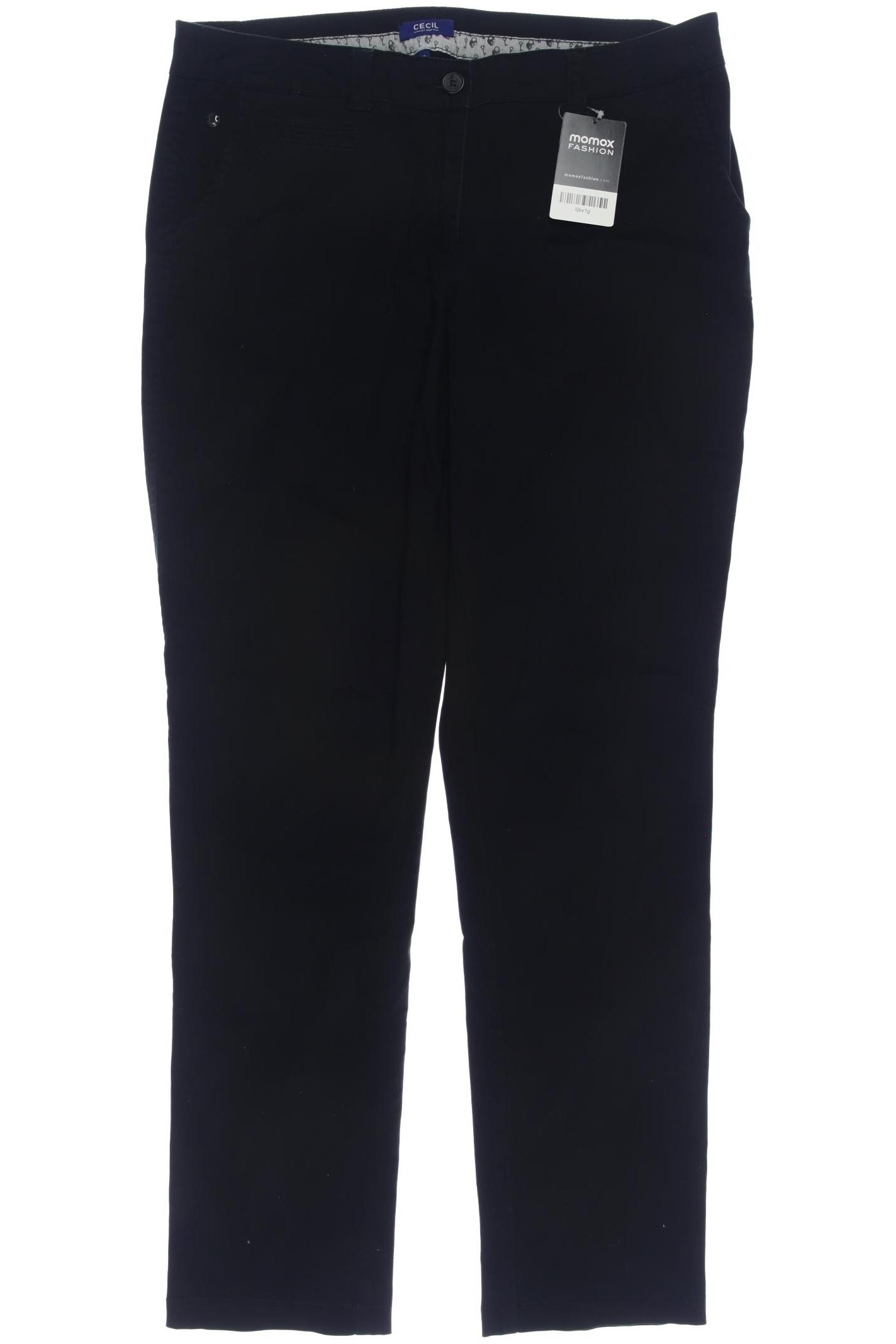

Cecil Damen Stoffhose, schwarz, Gr. 30
