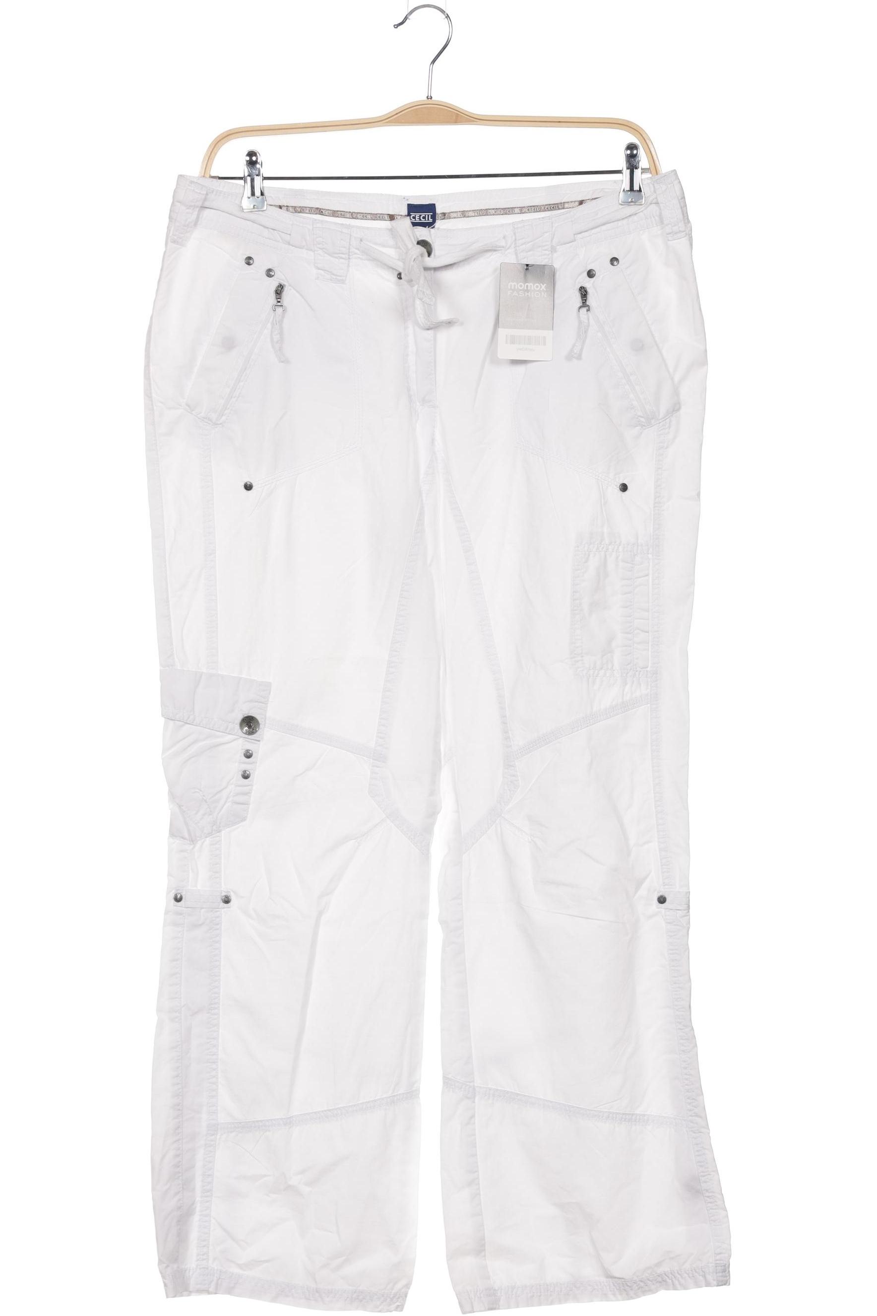 

Cecil Damen Stoffhose, weiß, Gr. 34