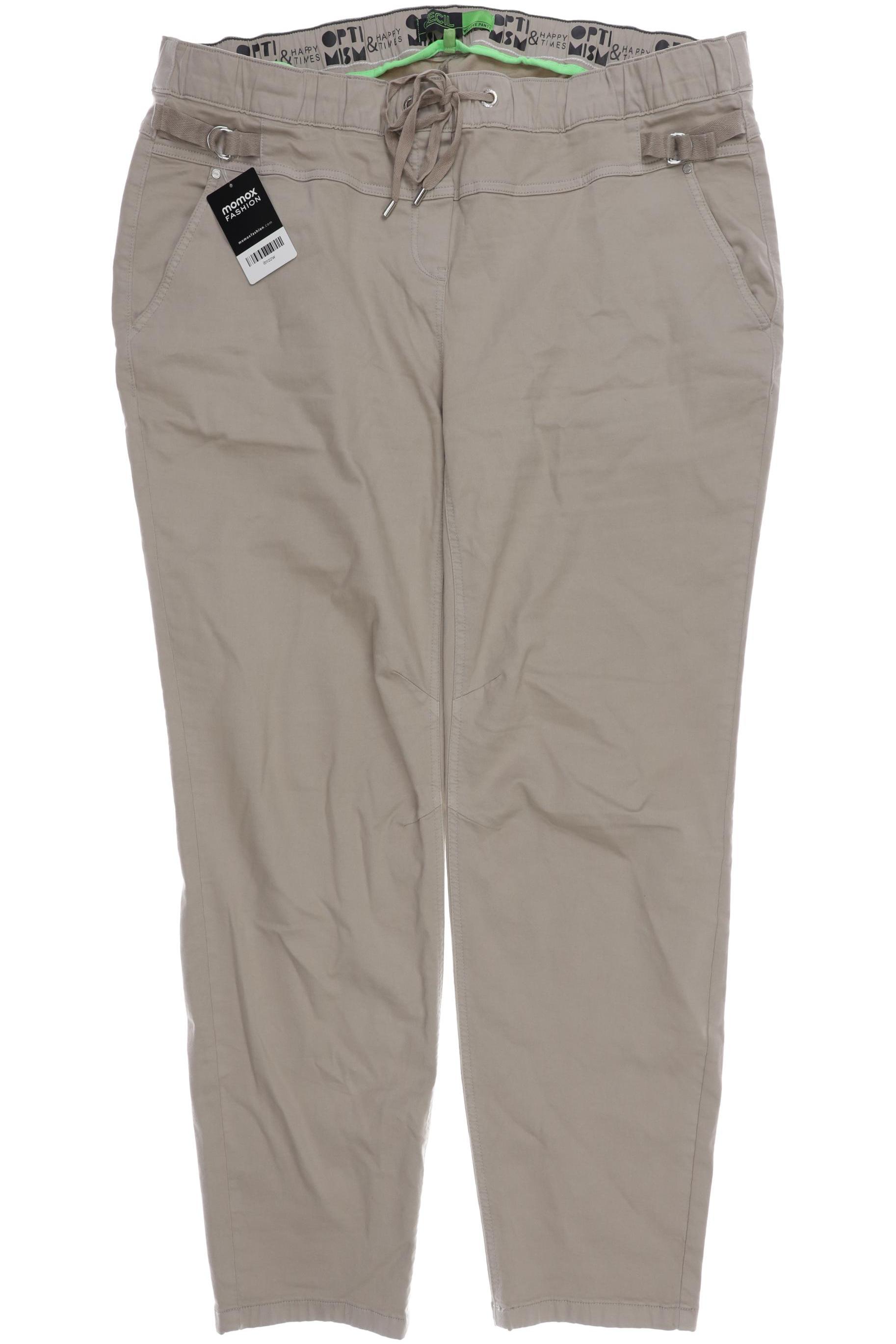 

CECIL Damen Stoffhose, beige