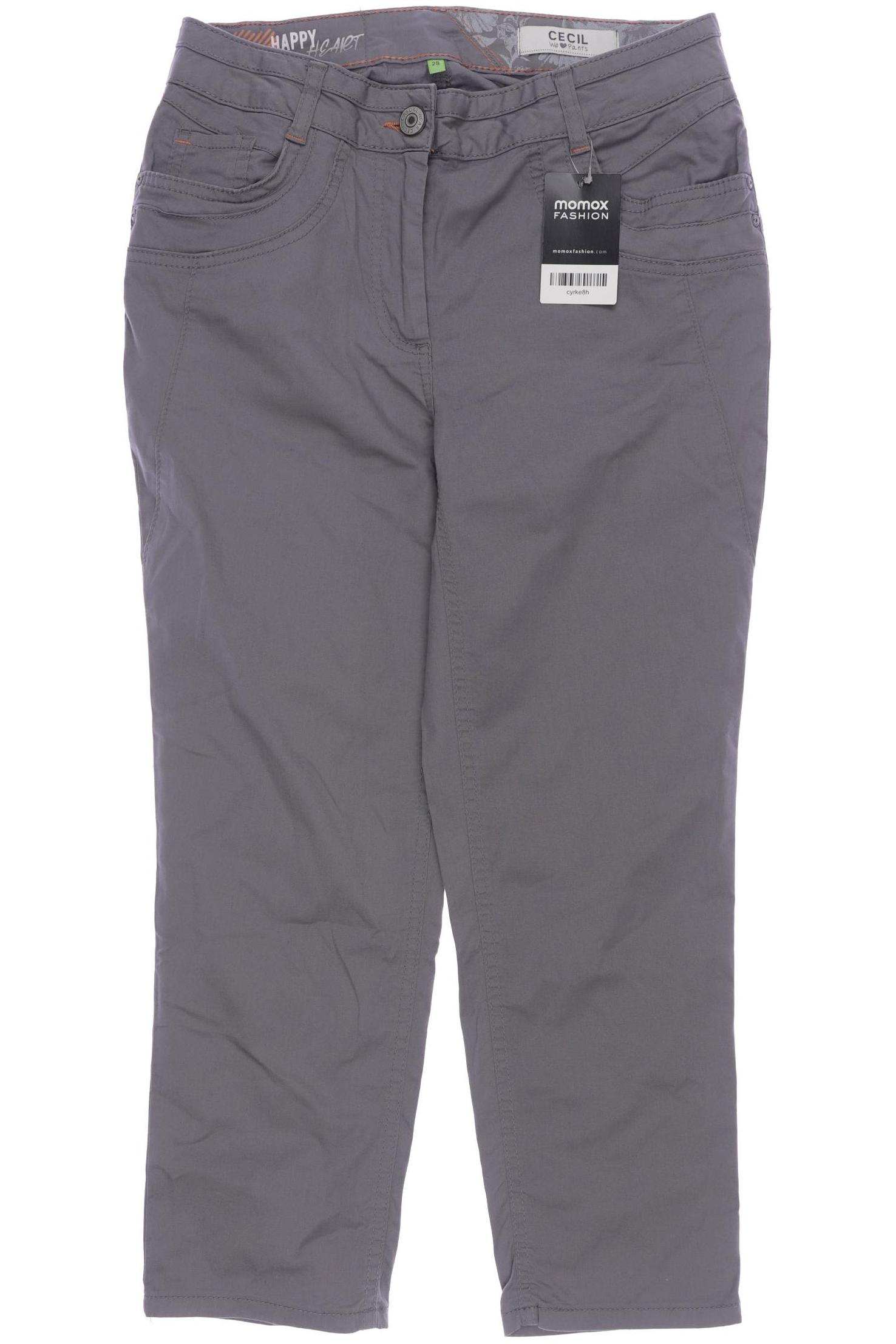 

Cecil Damen Stoffhose, grau, Gr. 28