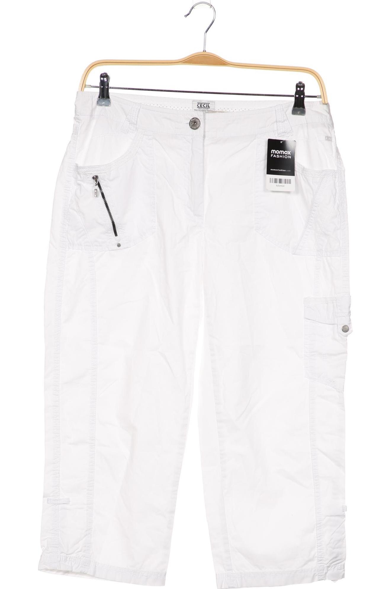 

CECIL Damen Stoffhose, weiß