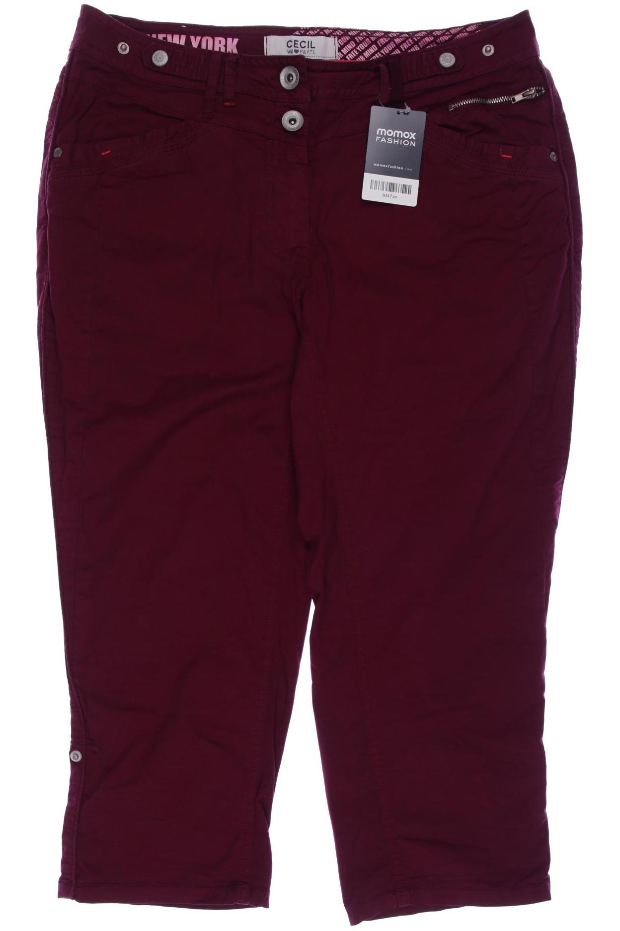 

Cecil Damen Stoffhose, bordeaux, Gr. 29