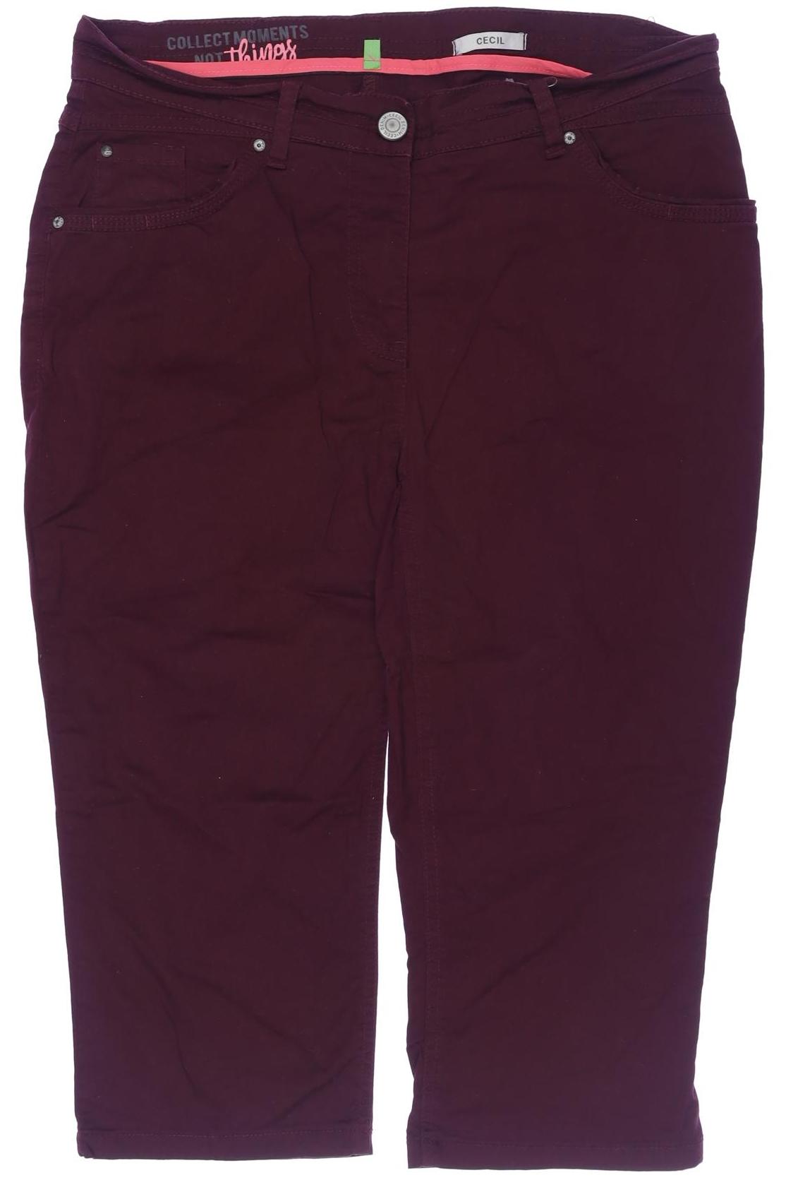

Cecil Damen Stoffhose, bordeaux, Gr. 30