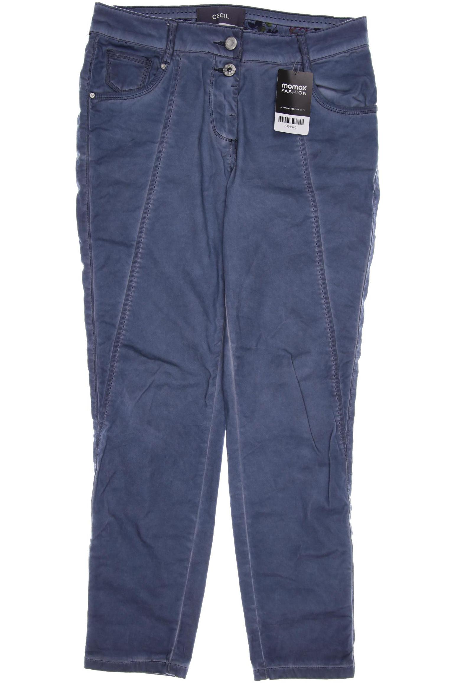 

Cecil Damen Stoffhose, blau, Gr. 36