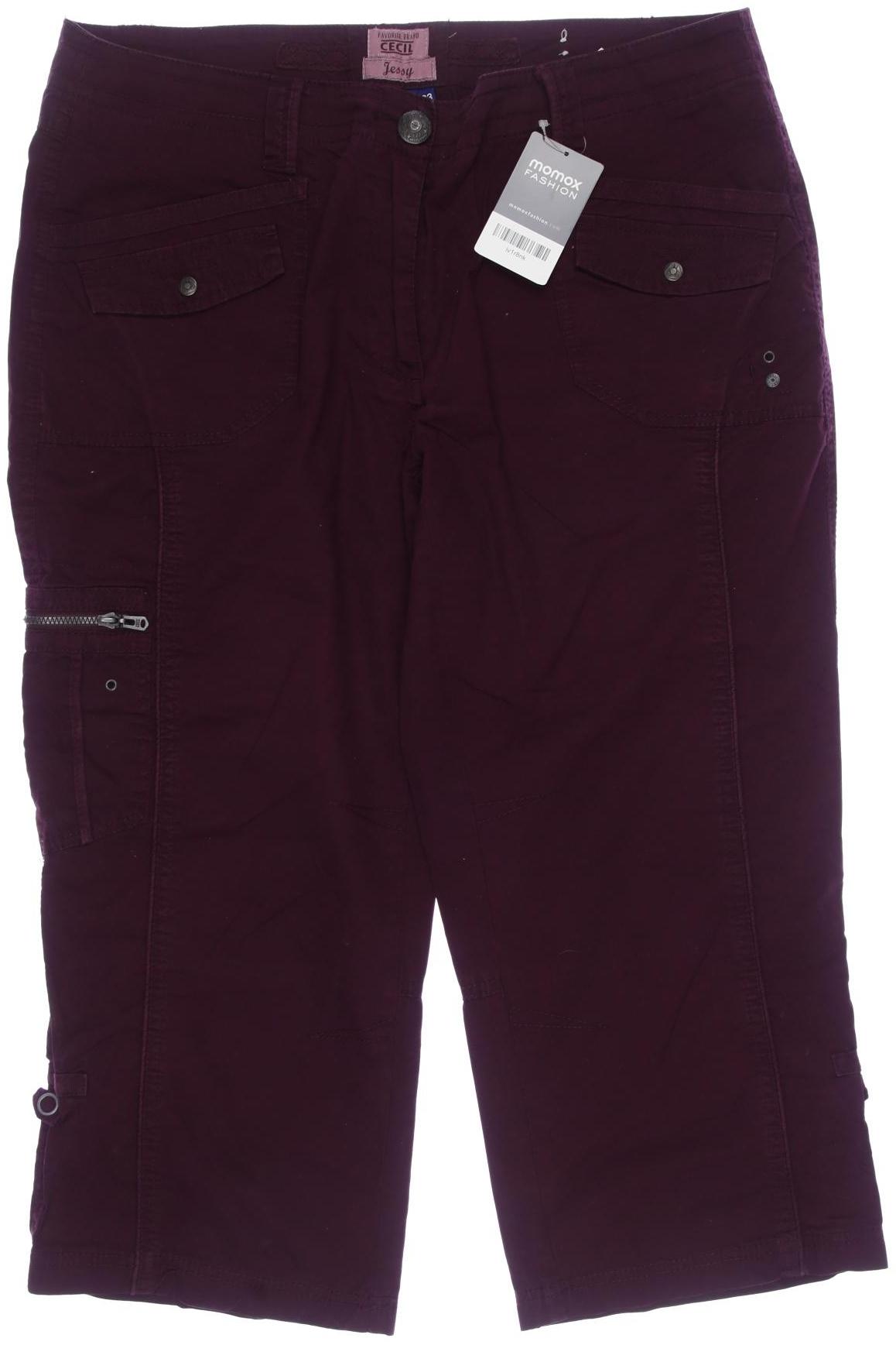 

Cecil Damen Stoffhose, bordeaux, Gr. 33