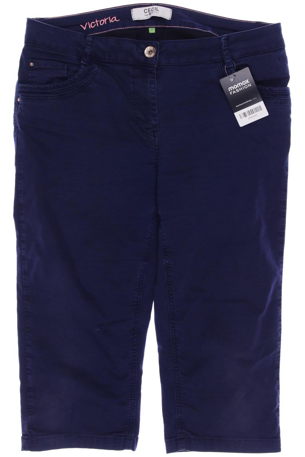 

CECIL Damen Stoffhose, marineblau