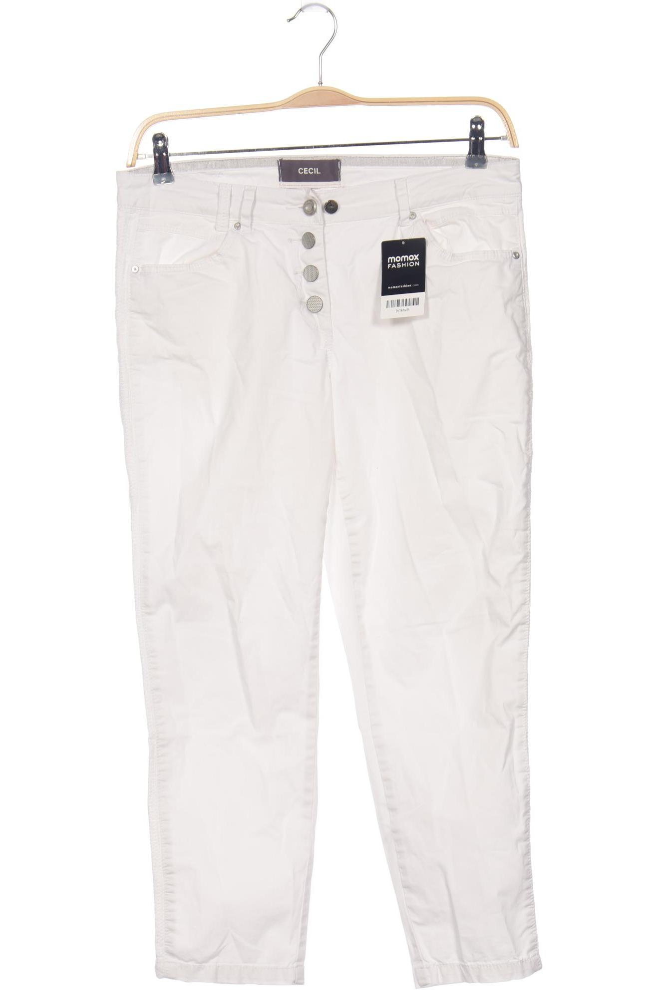 

Cecil Damen Stoffhose, weiß, Gr. 29