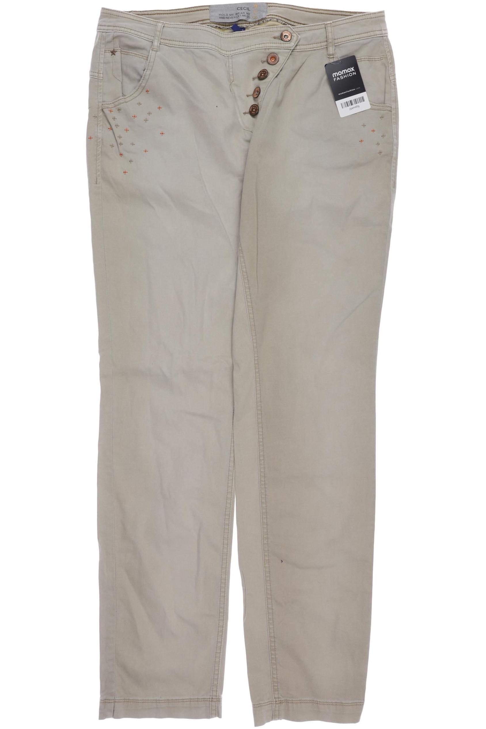 

Cecil Damen Stoffhose, beige, Gr. 33