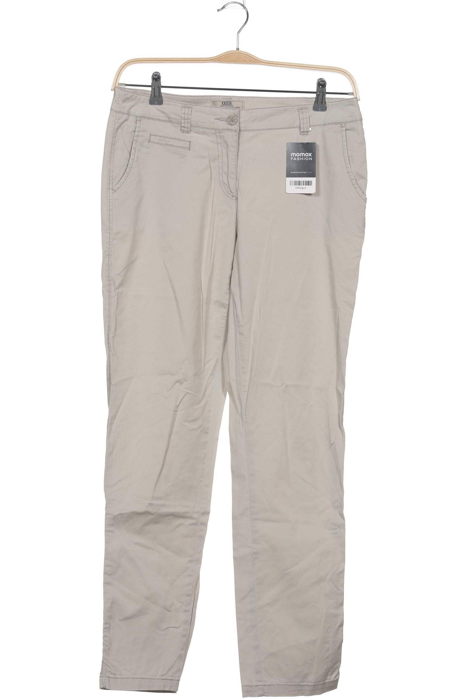 

Cecil Damen Stoffhose, cremeweiß, Gr. 40