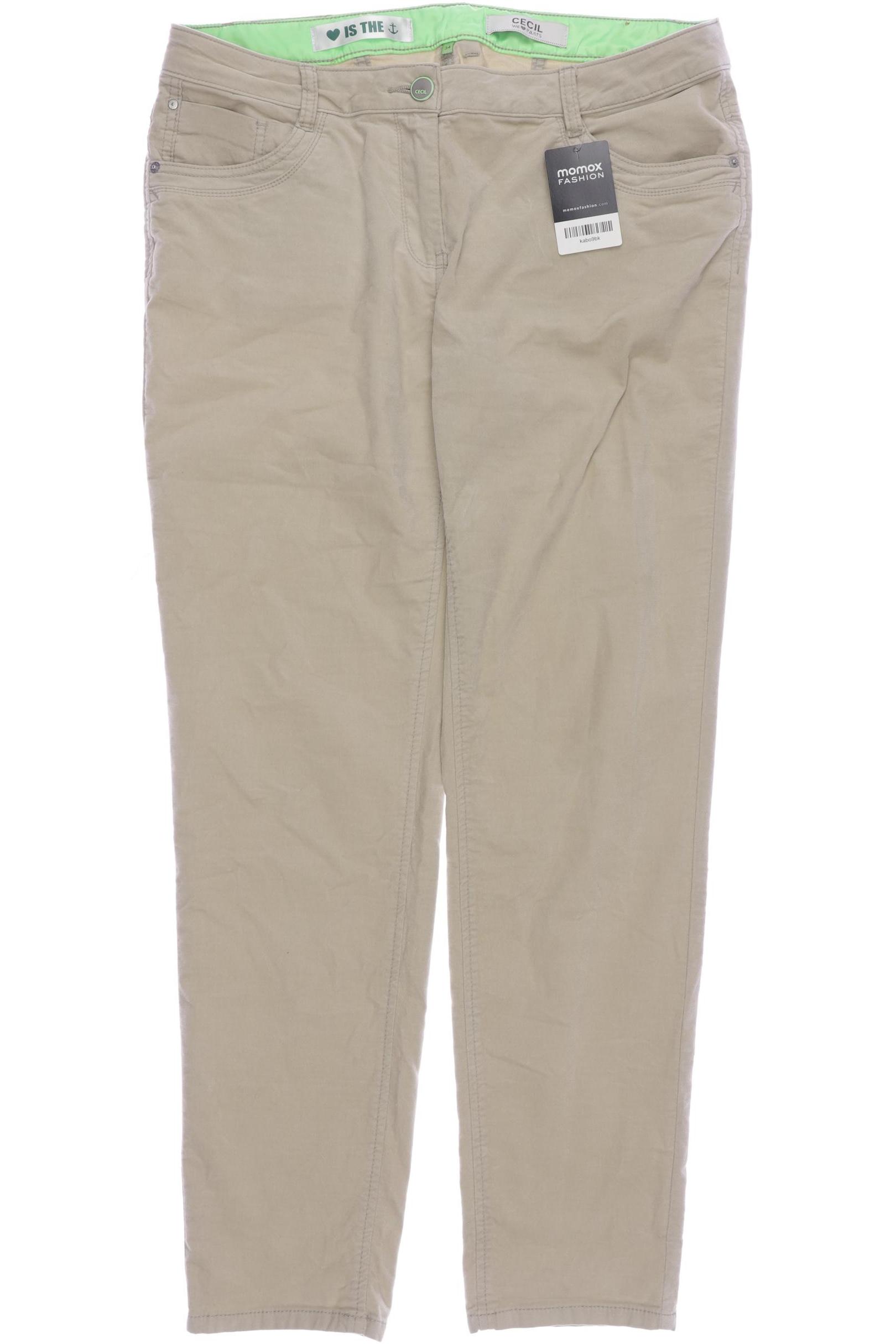 

Cecil Damen Stoffhose, beige, Gr. 34