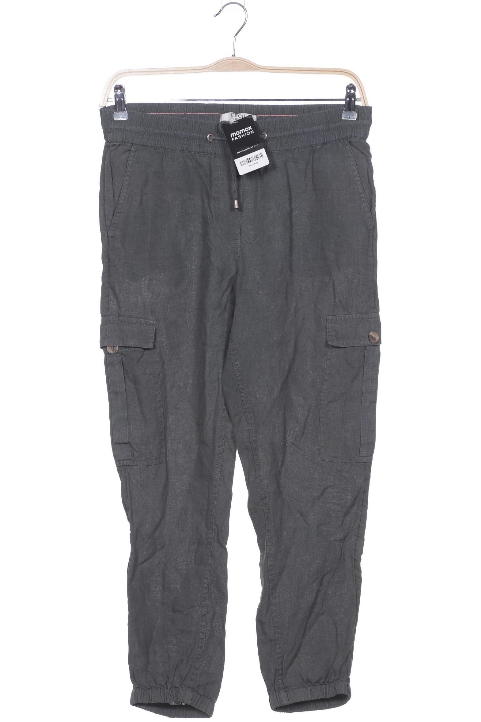 

CECIL Damen Stoffhose, grün