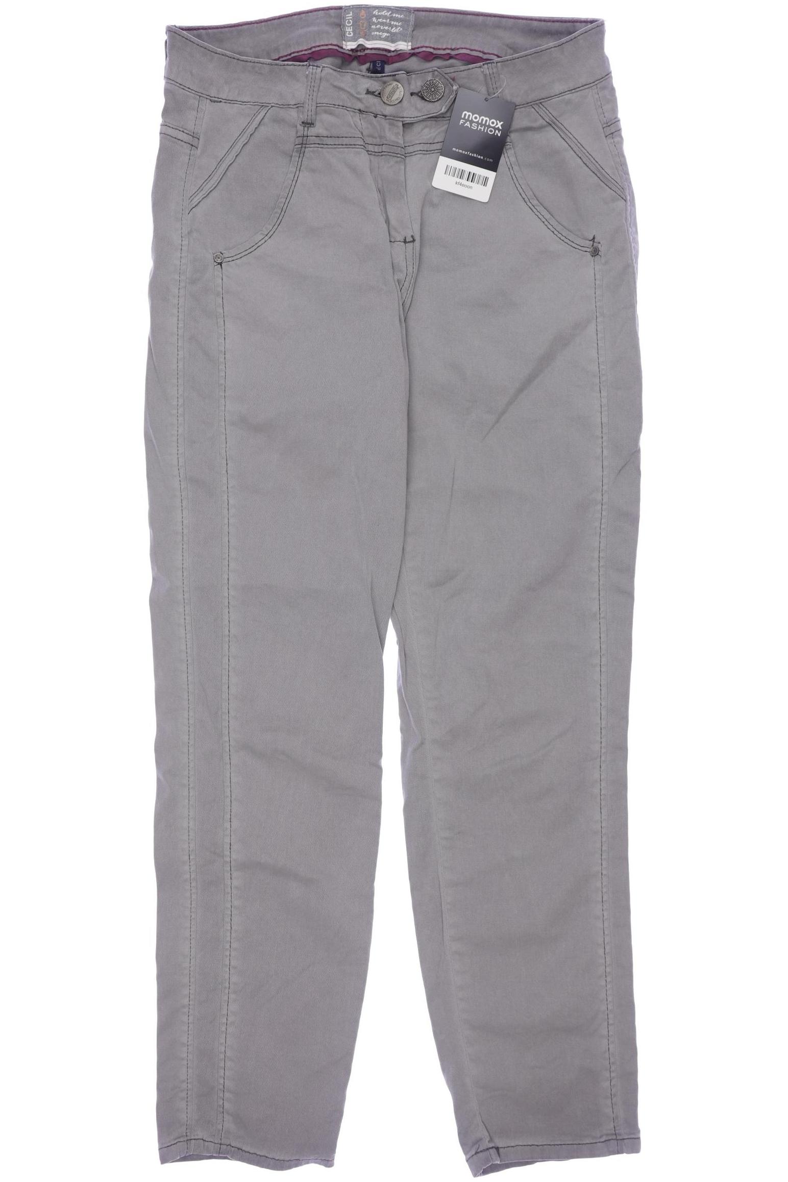 

Cecil Damen Stoffhose, grau, Gr. 28